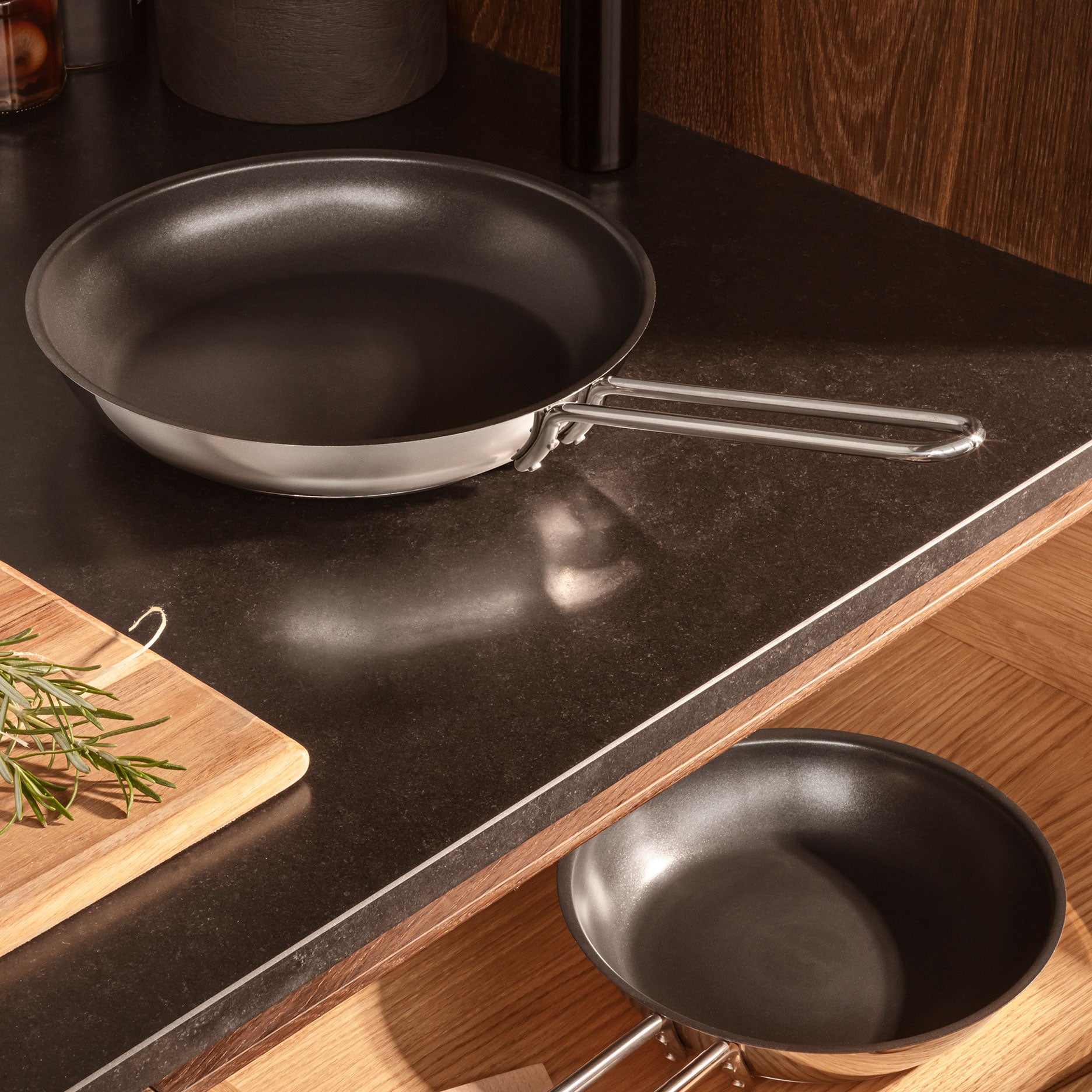 Stainless steel stegepande Ø28 cm Slip-Let