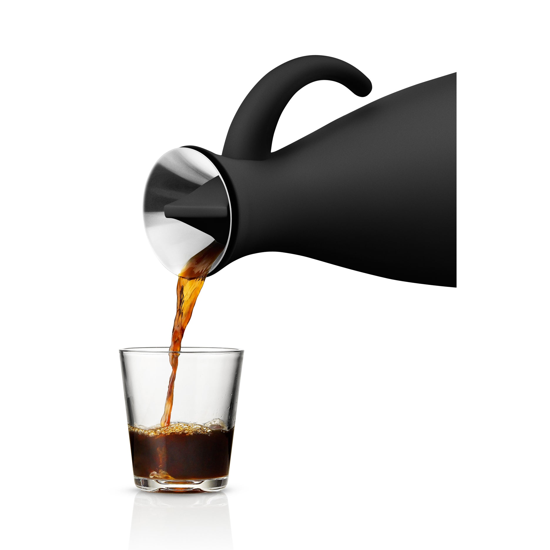 Termokande 1 L mat sort