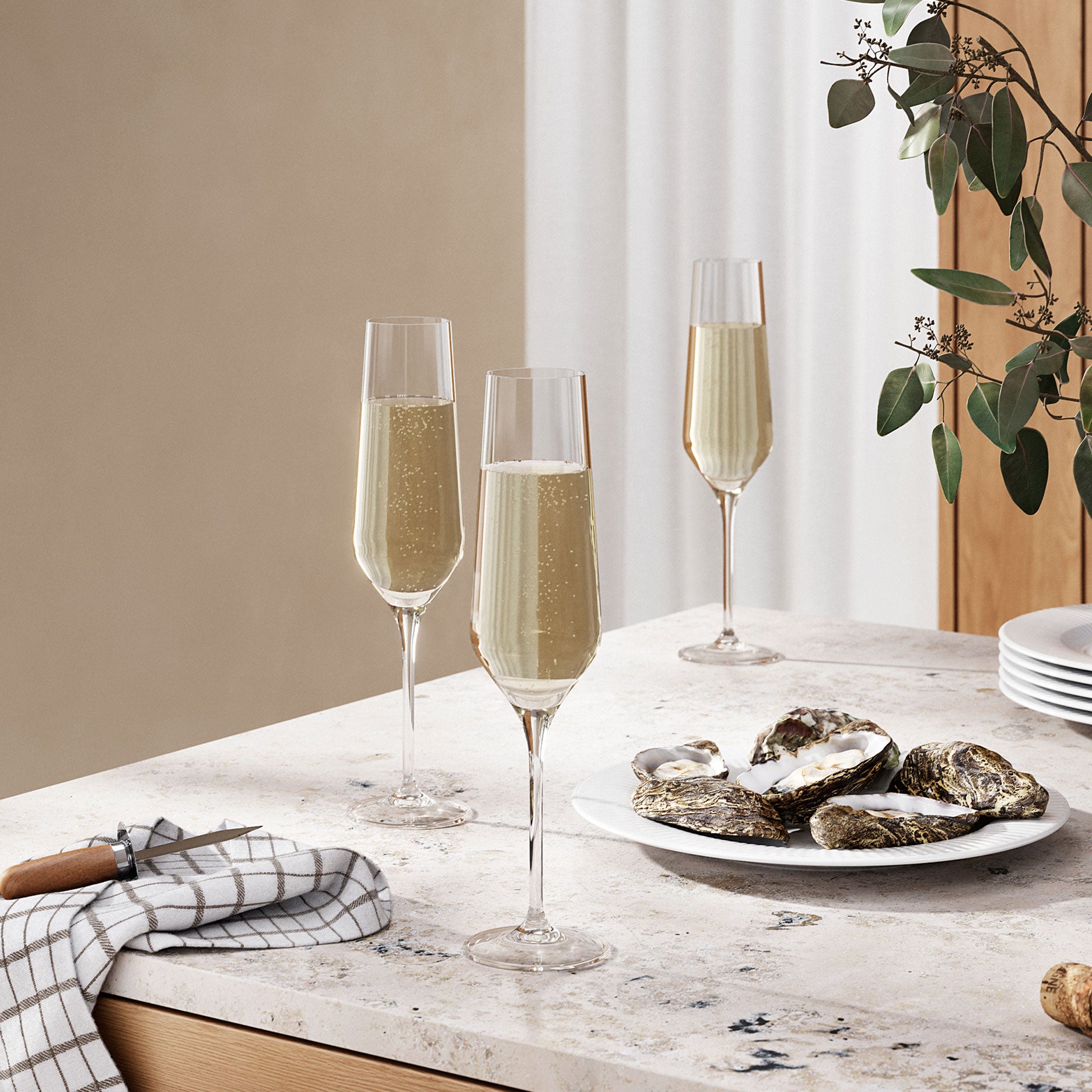 Legio Nova vinglas champagne 6 stk