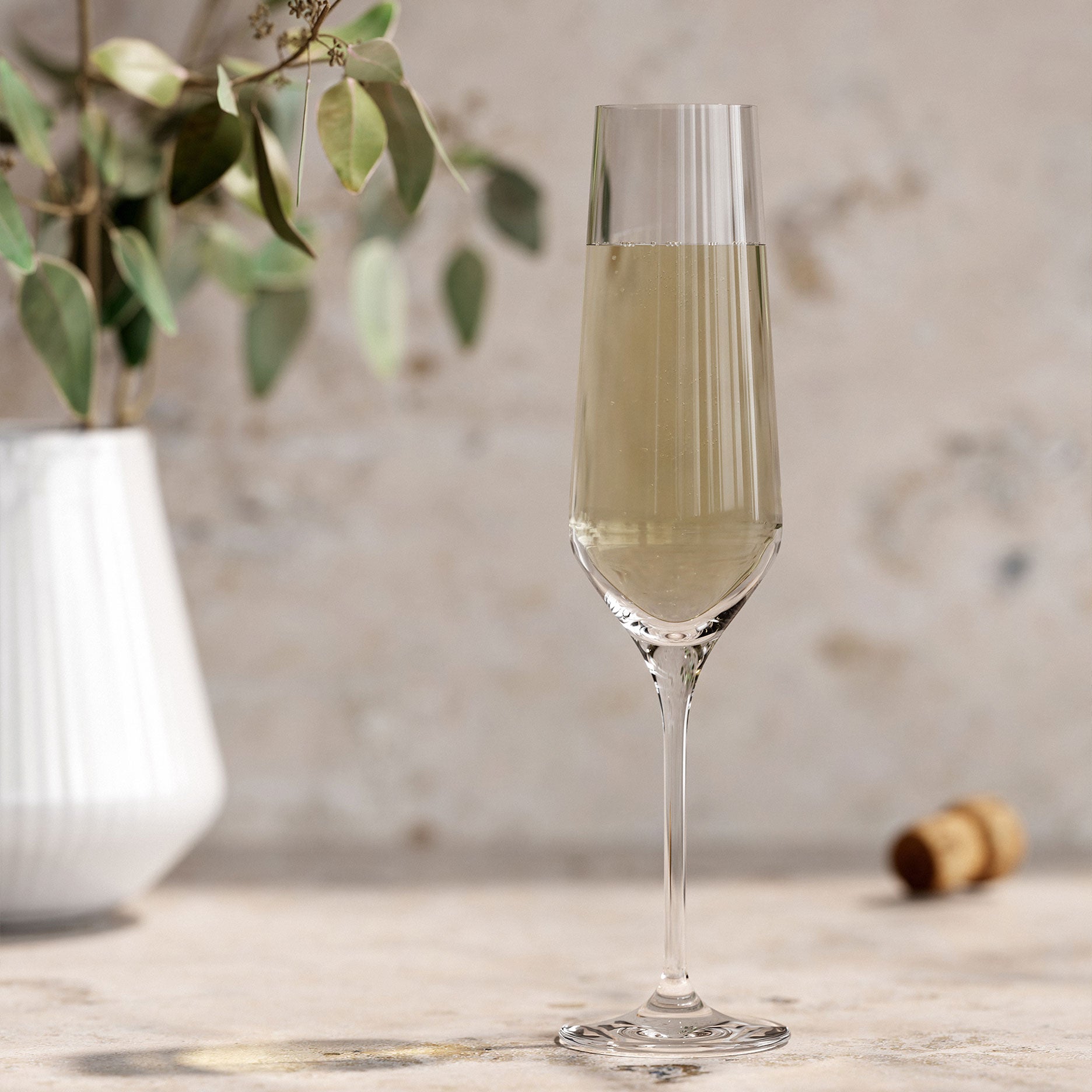 Legio Nova vinglas champagne 6 stk