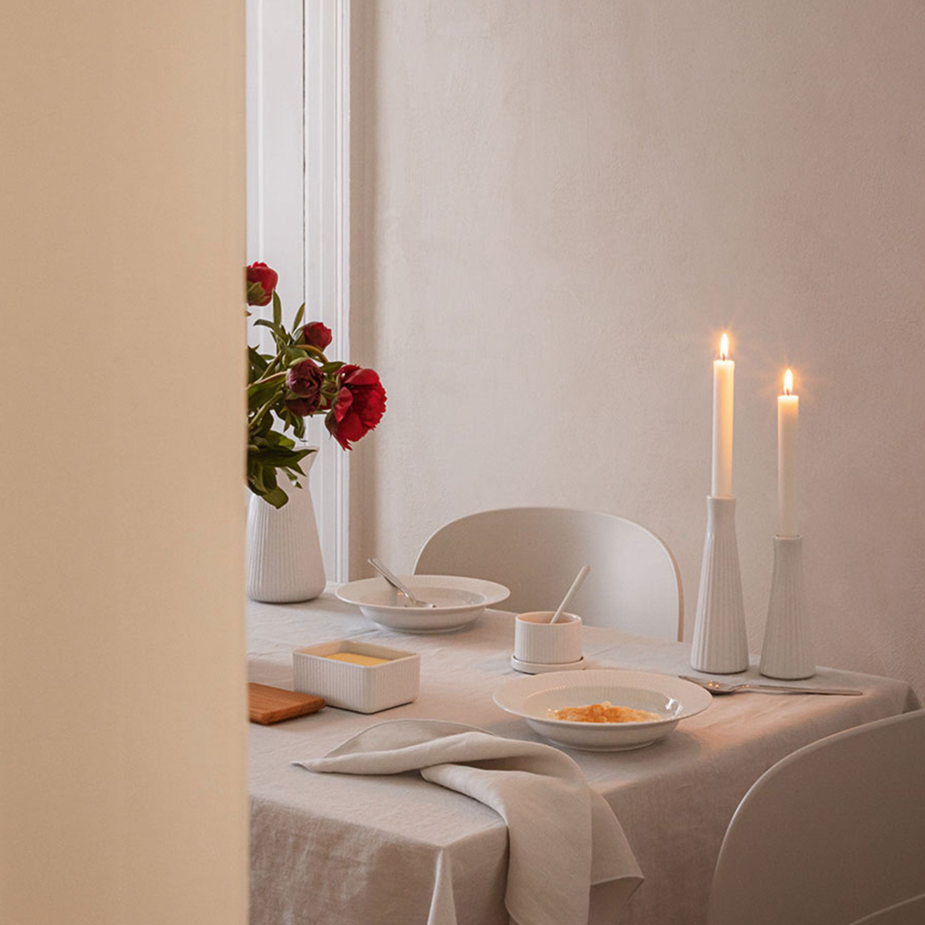 Legio Nova smørboks m/egetræslåg