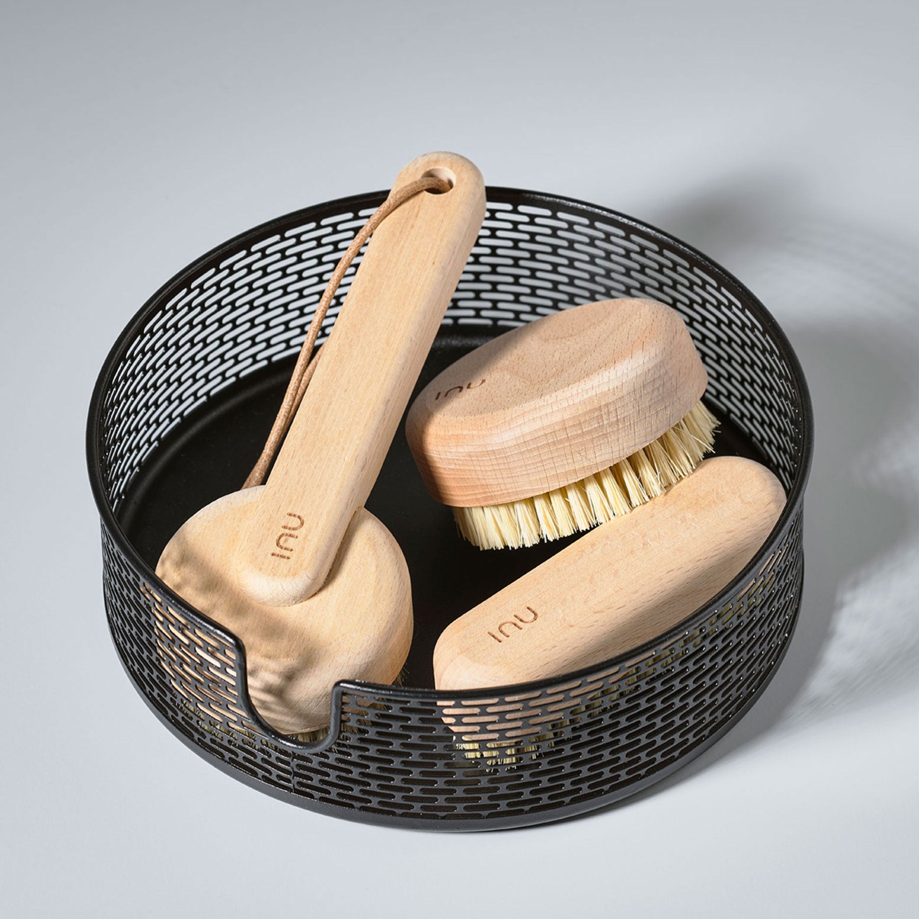 Inu badebørste Ø8,6 cm bøg