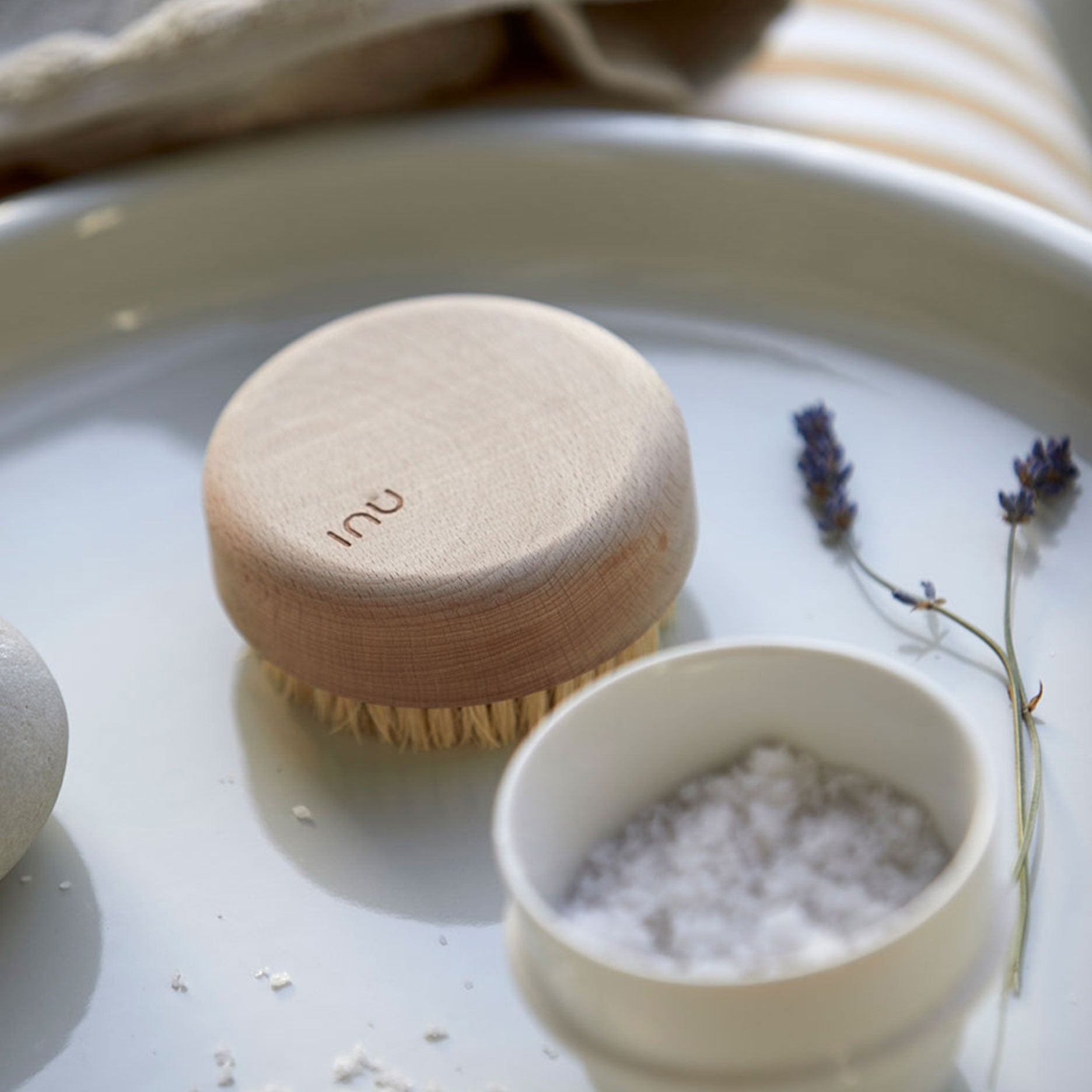 Inu badebørste Ø8,6 cm bøg