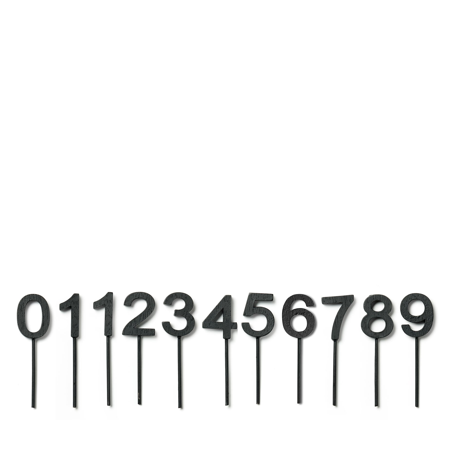 Tal 0-9 Fødselsdag Sæt af Poly