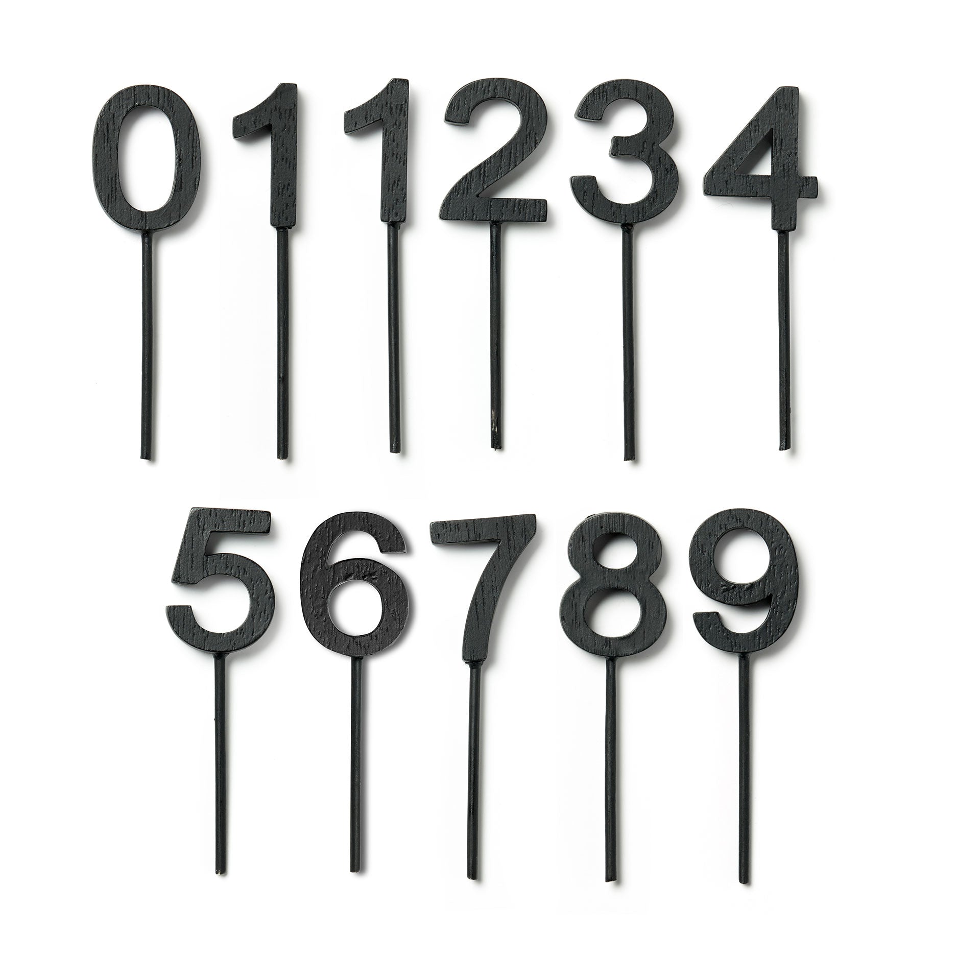 Tal 0-9 Fødselsdag Sæt af Poly