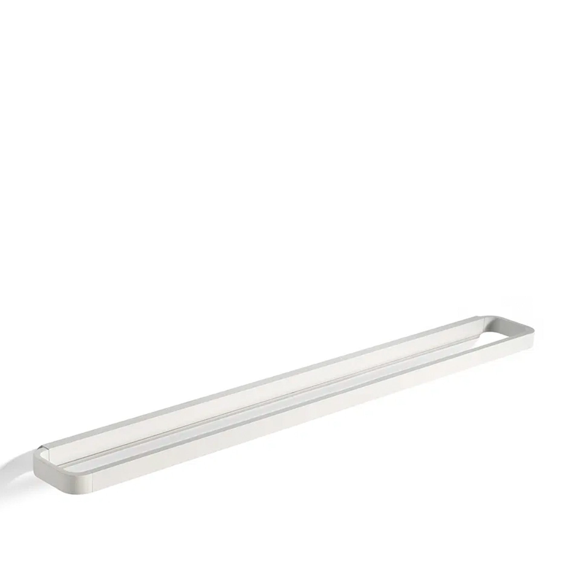 Rim håndklædeholder t/væg enkelt hvid