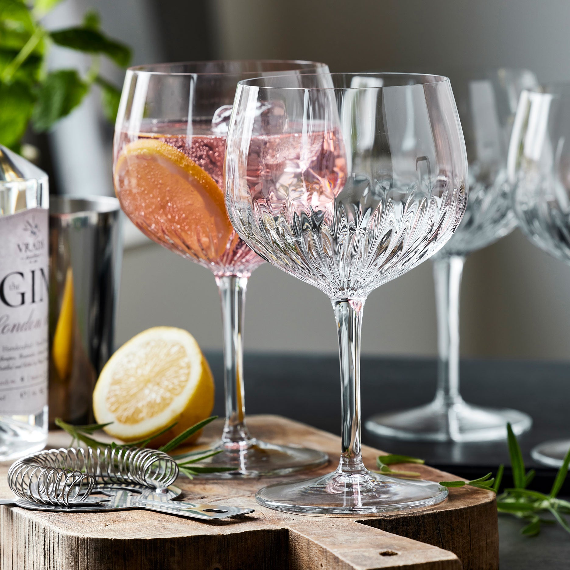 Mixology spansk gin & tonic glas 4 stk