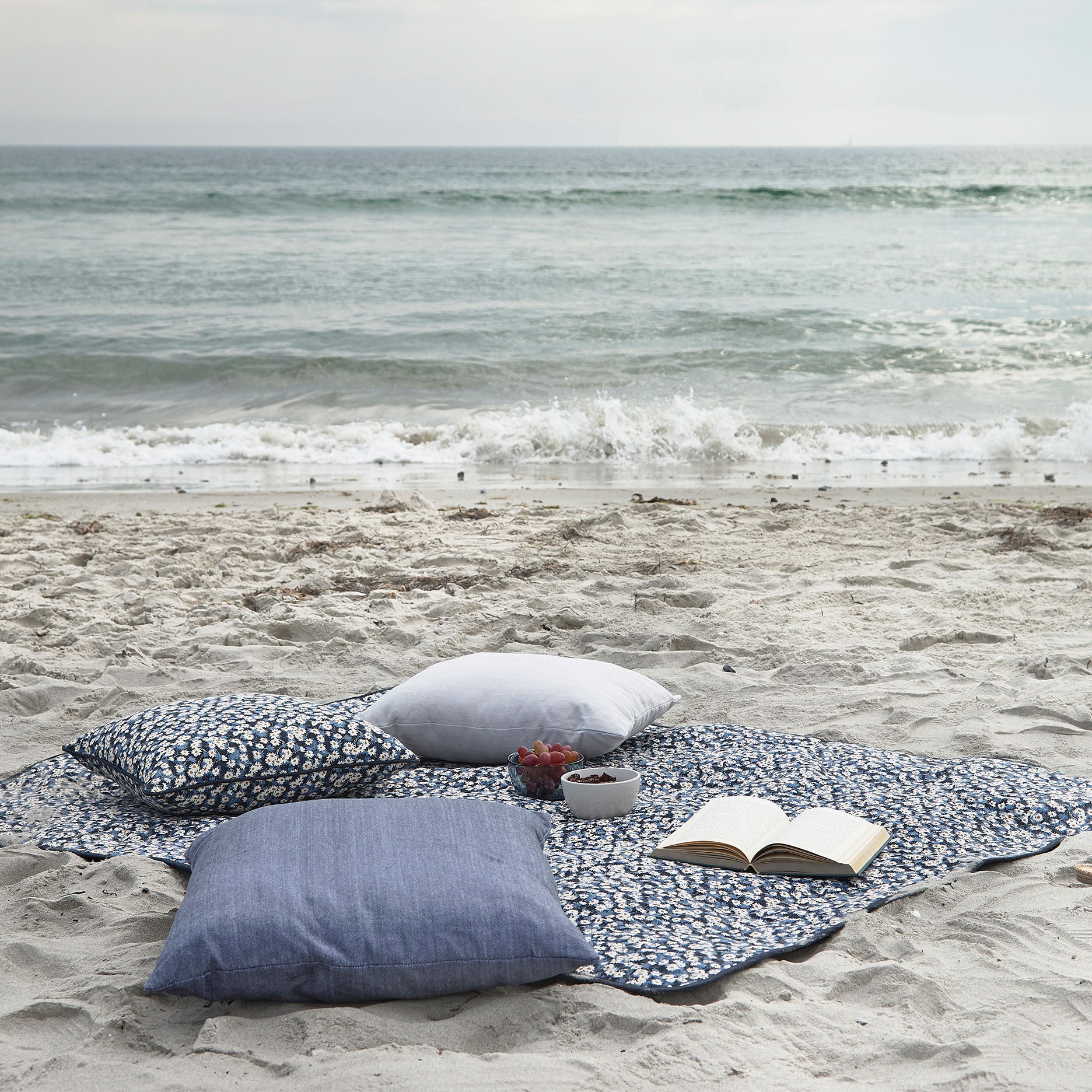 Siddehynde 40x40x5 Bellis Indi