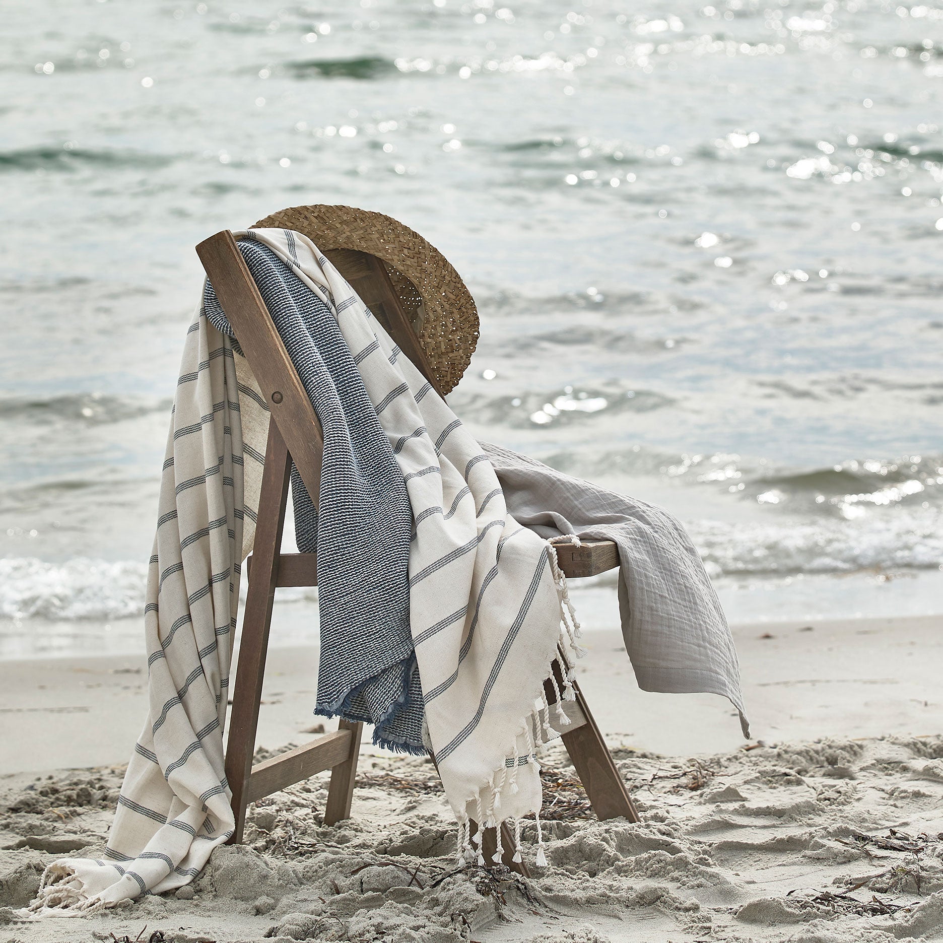 Easy plaid 95x175 cm indigo