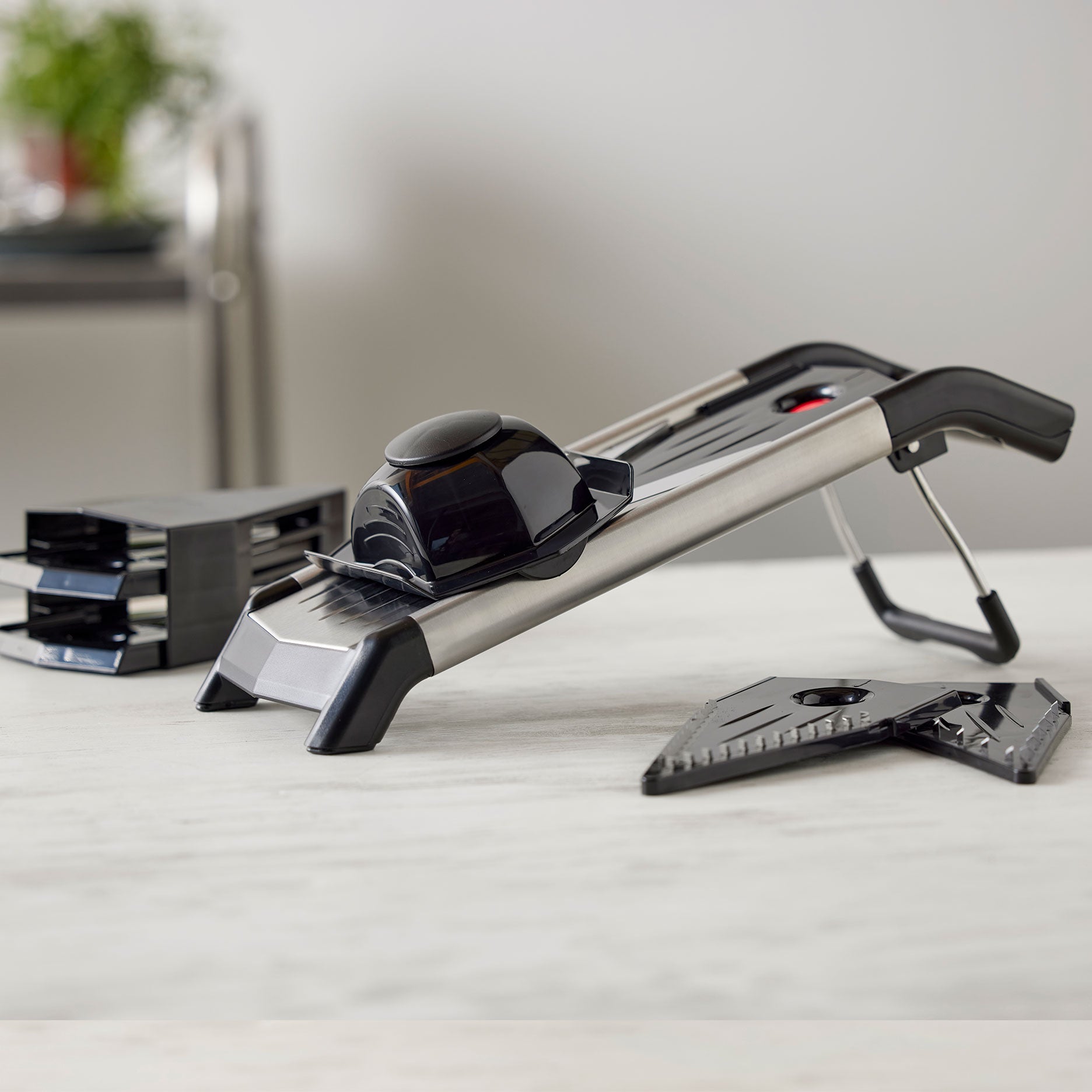 Mandolinjern rustfrit stål