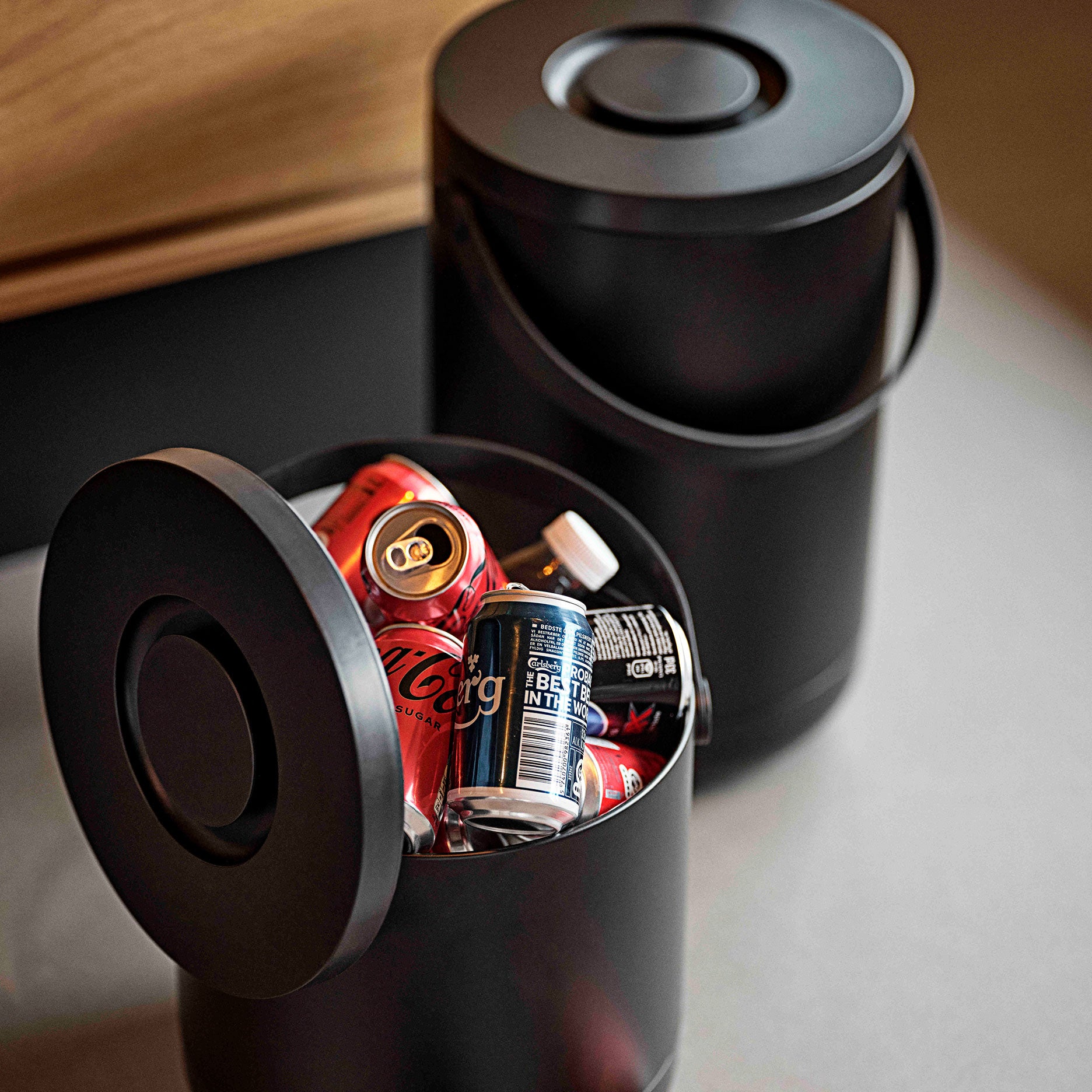 Circular affaldsspand 22 L