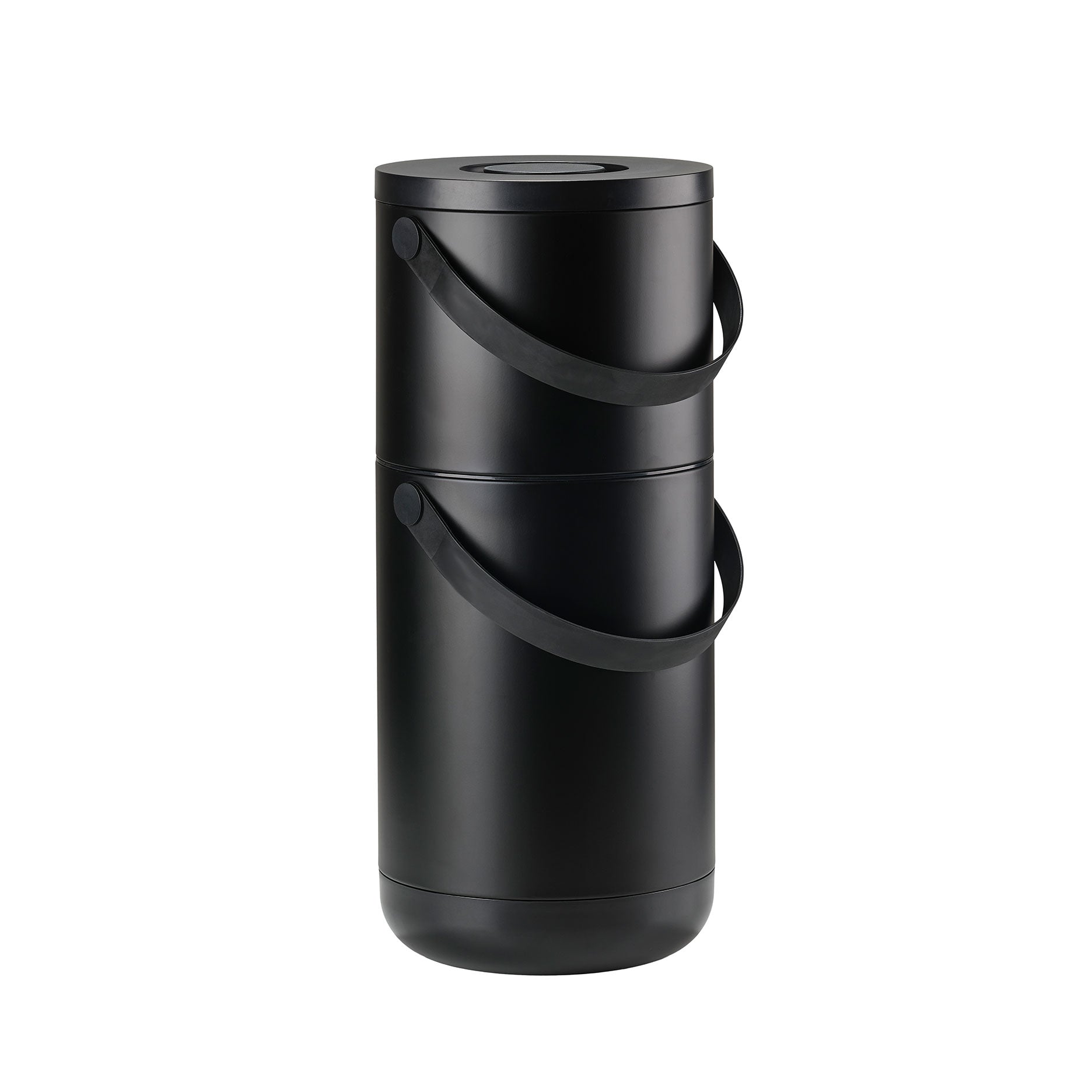 Circular affaldsspand 22+12 L