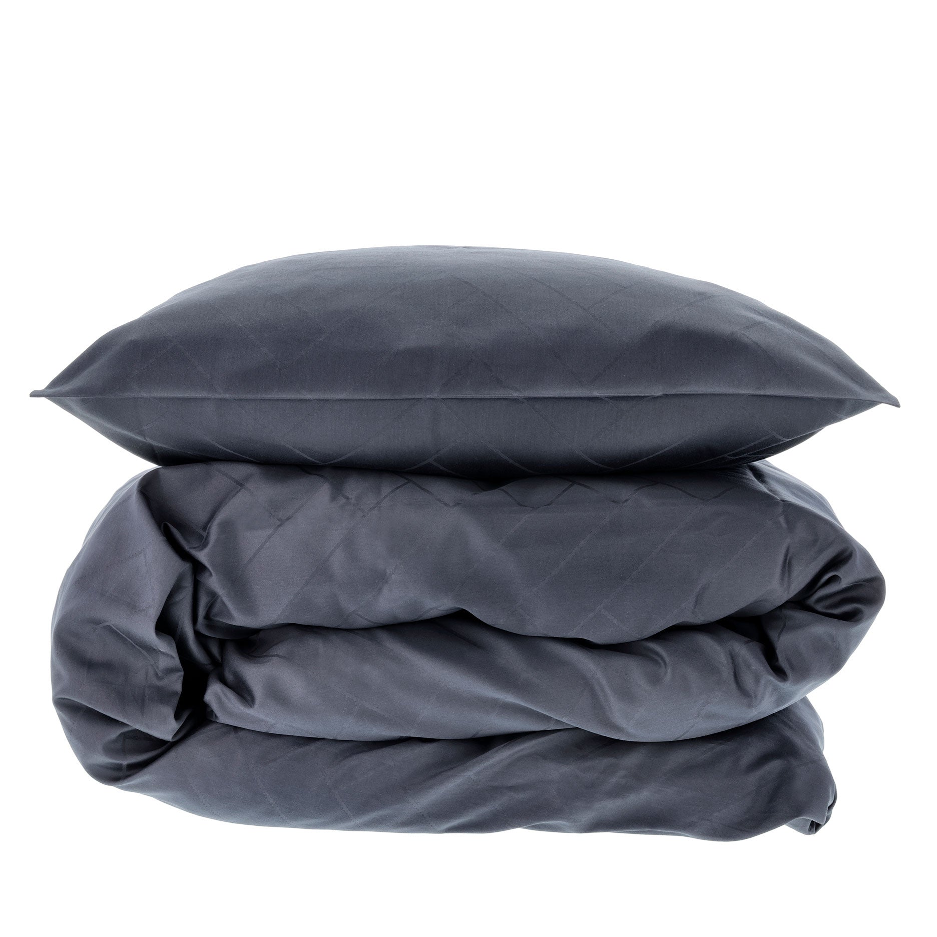 Tiles sengetøj 140x200 cm ink blue