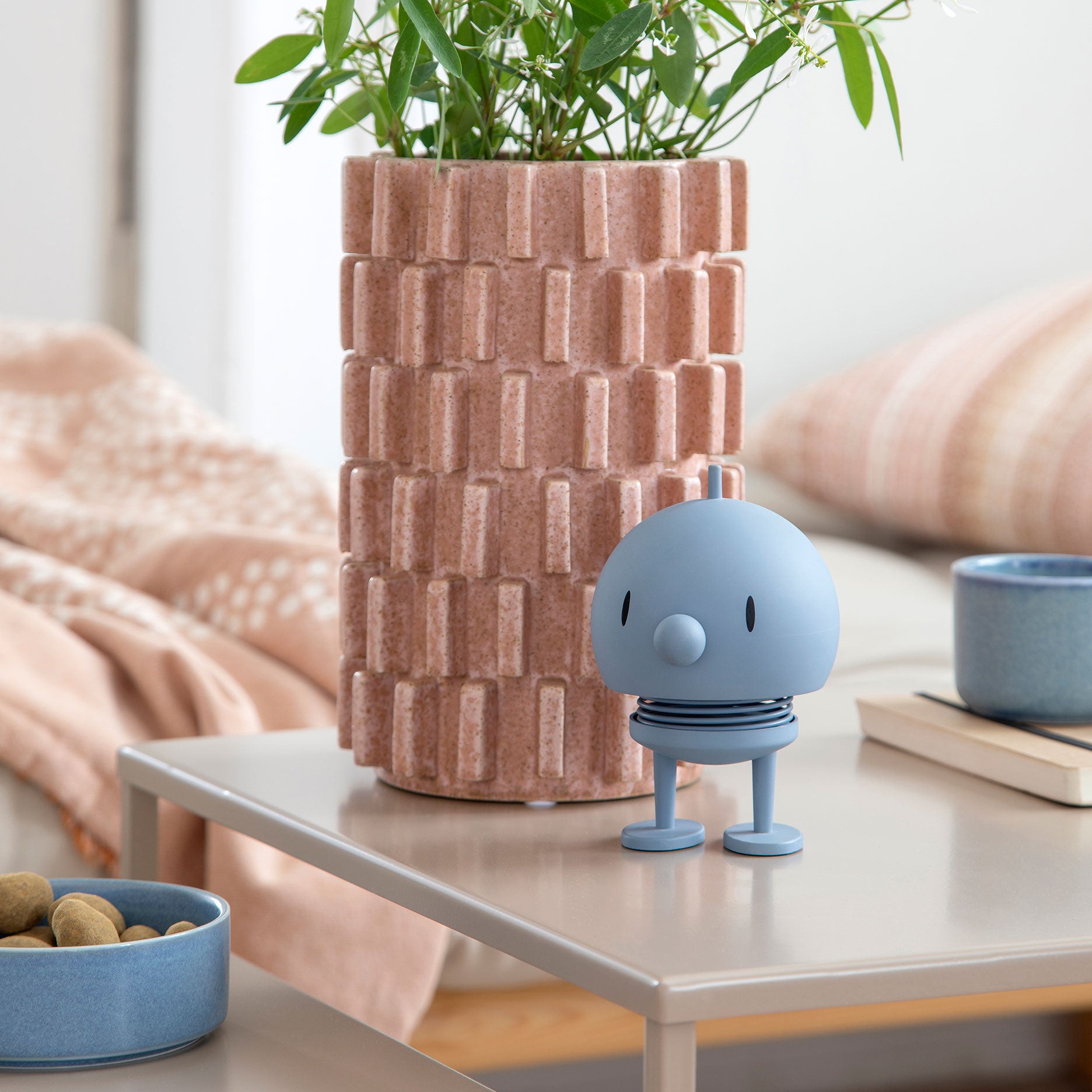 Soft Bumble mellem sky blue