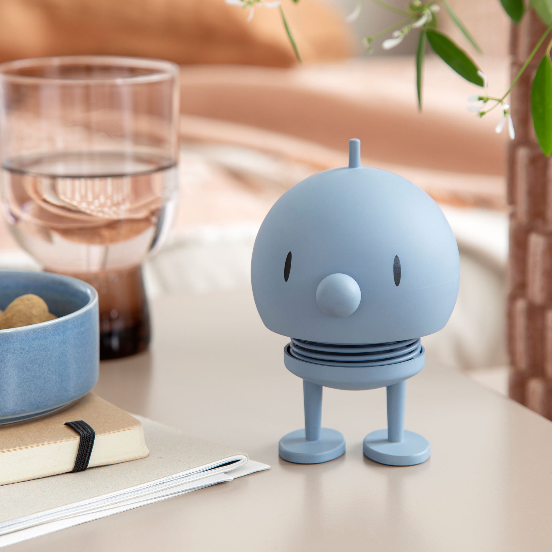 Soft Bumble mellem sky blue