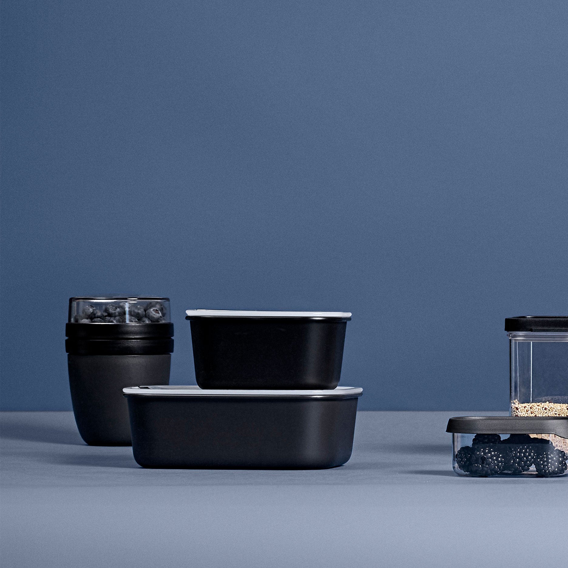 EasyClip opbevaringsboks 450 ml nordic black