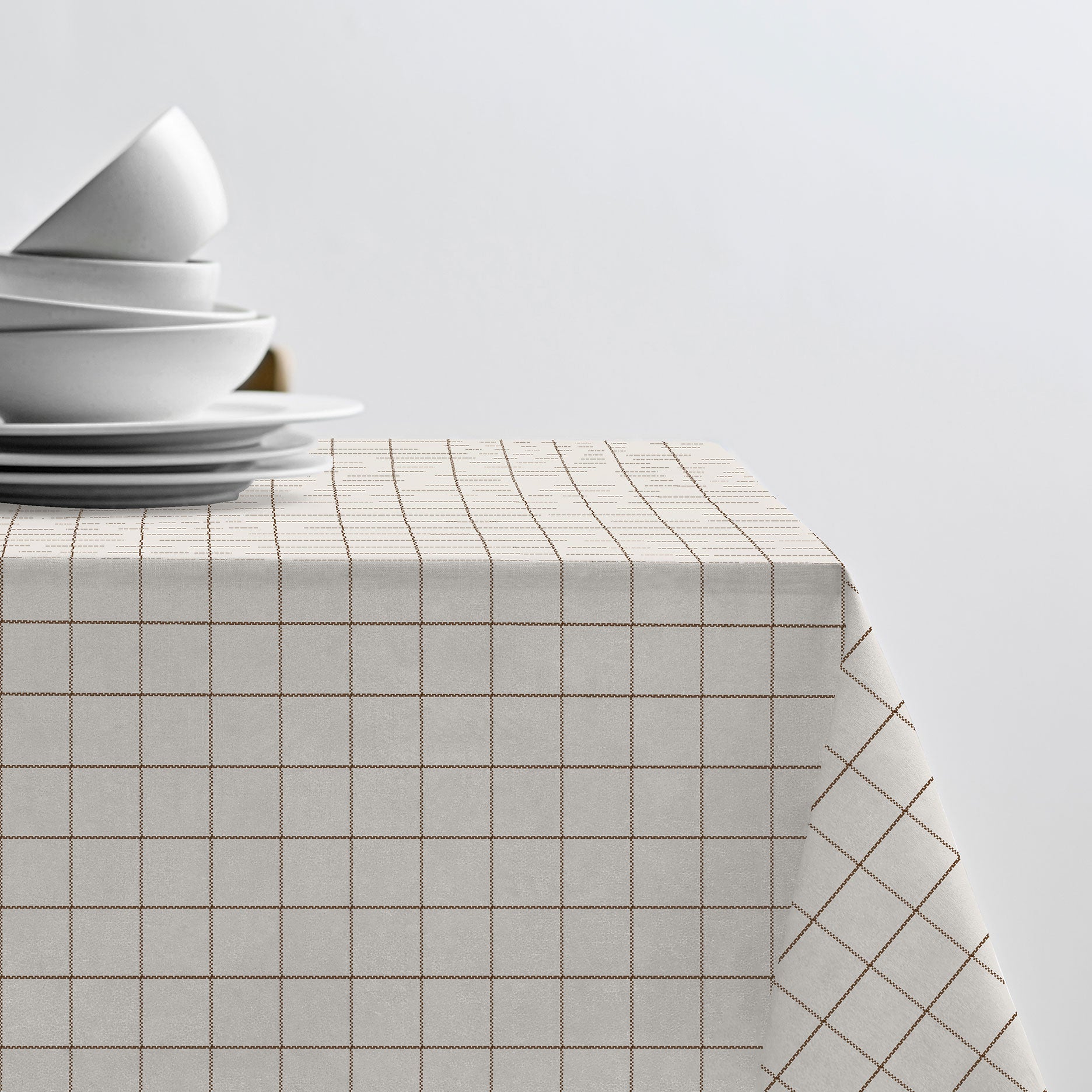 Vista dug 140x270 cm offwhite