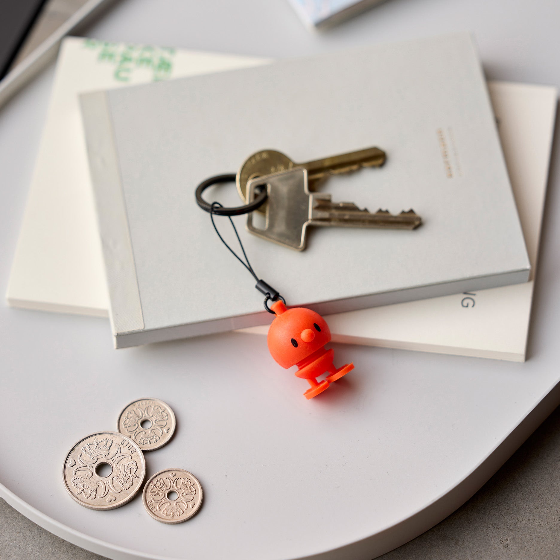 Bumble nøglering orange