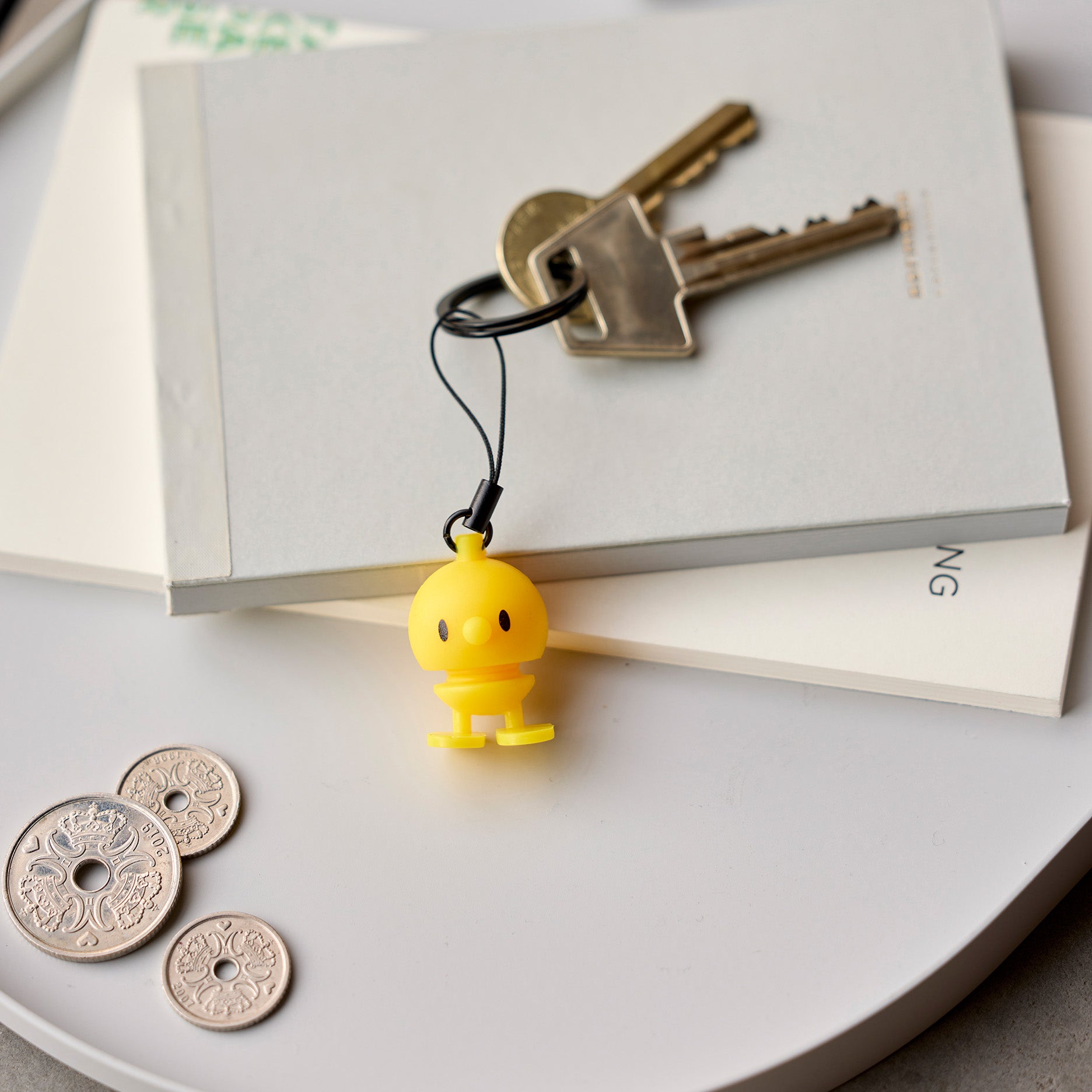 Bumble nøglering yellow