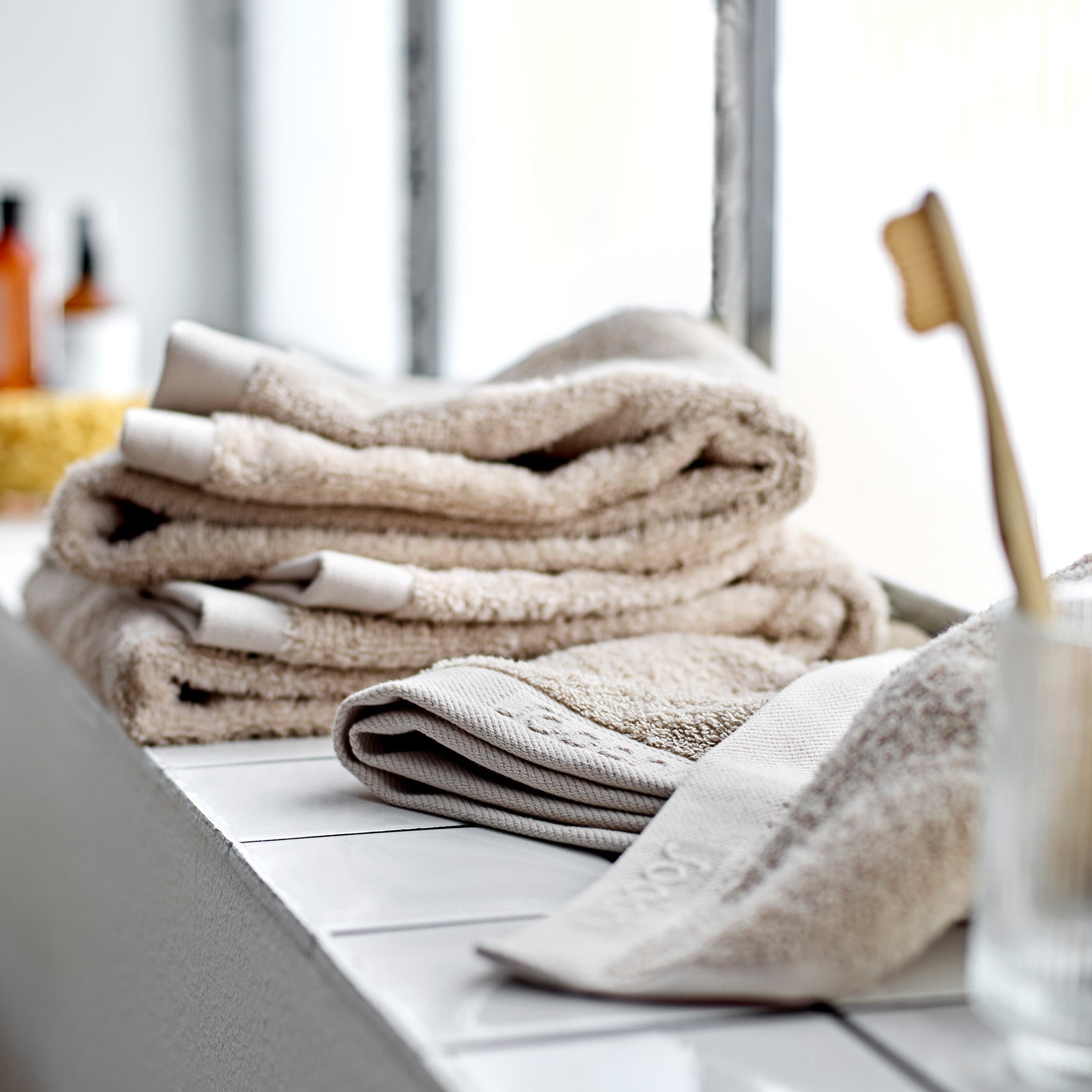 Comfort håndklæde 50x100 cm beige