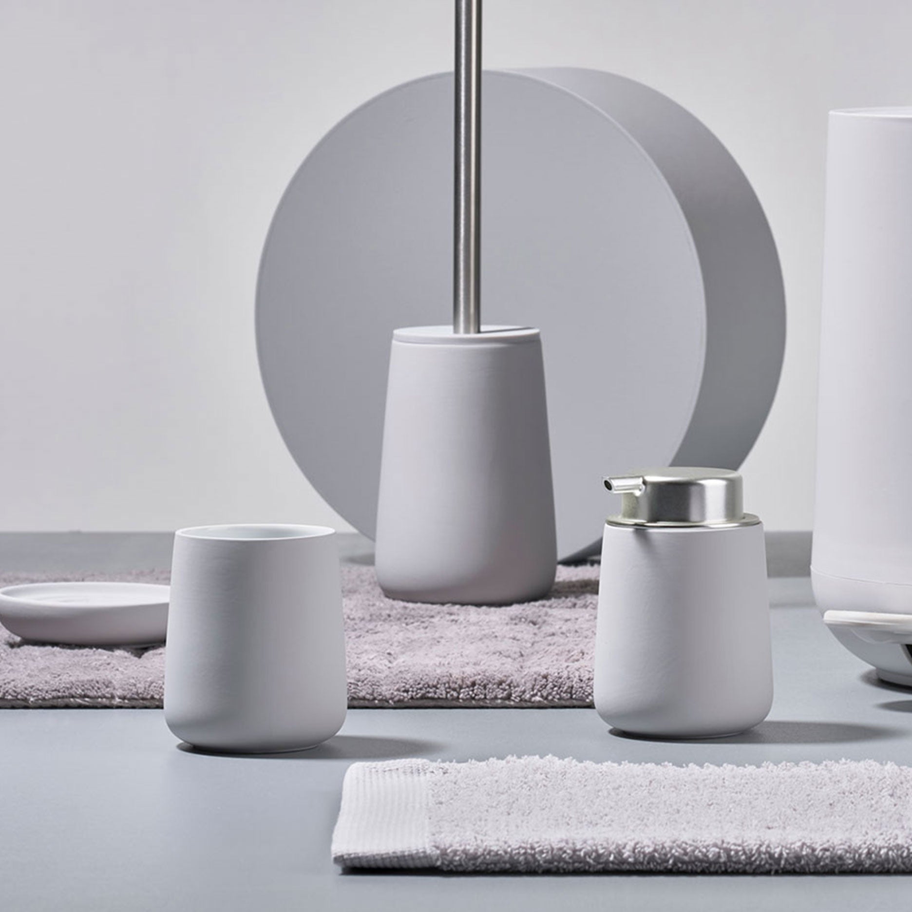 Nova sæbedispenser soft grey