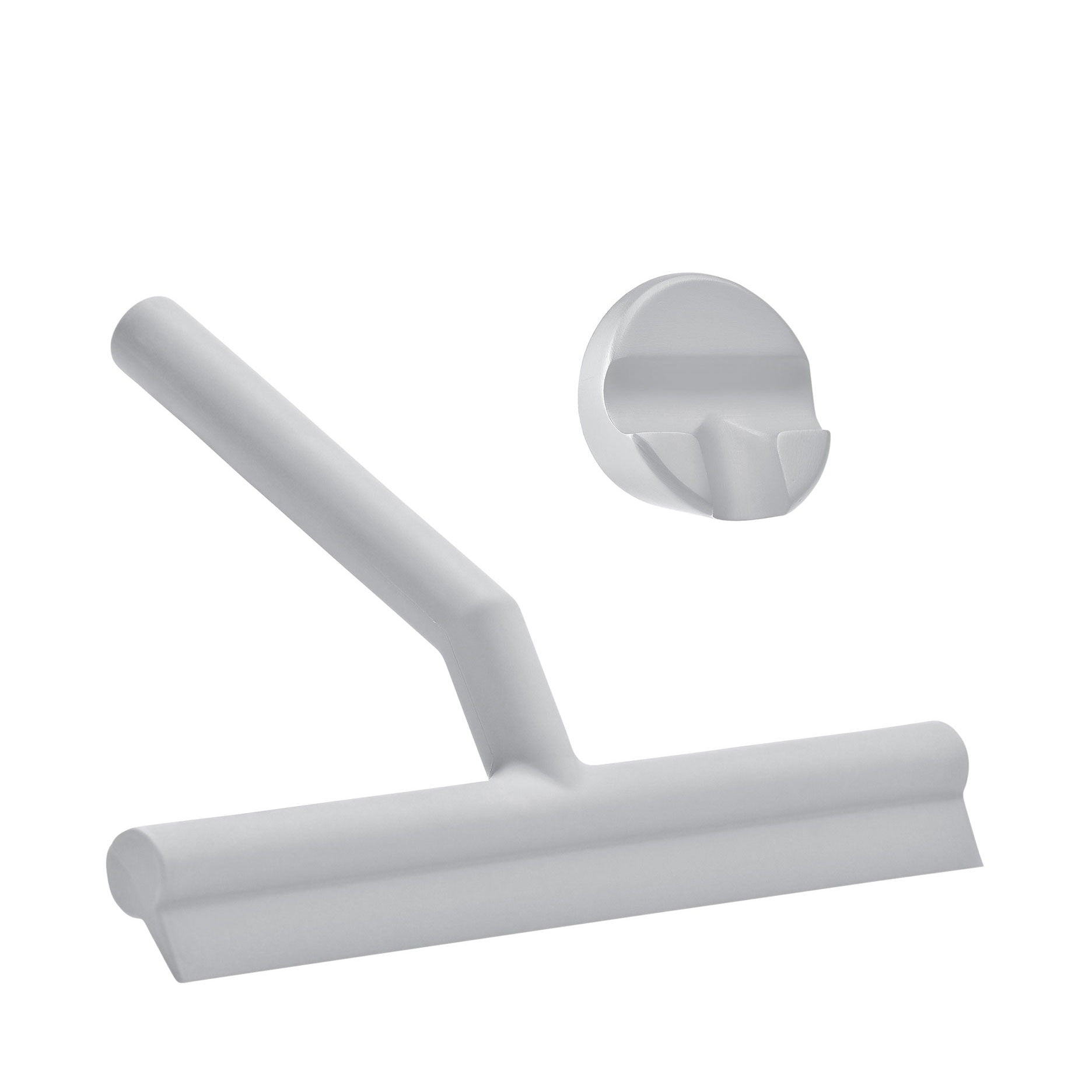 Skraber m/holder soft grey