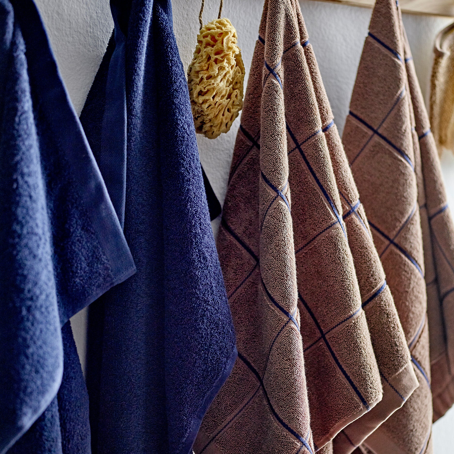 Comfort håndklæde 50x100 cm navy blue