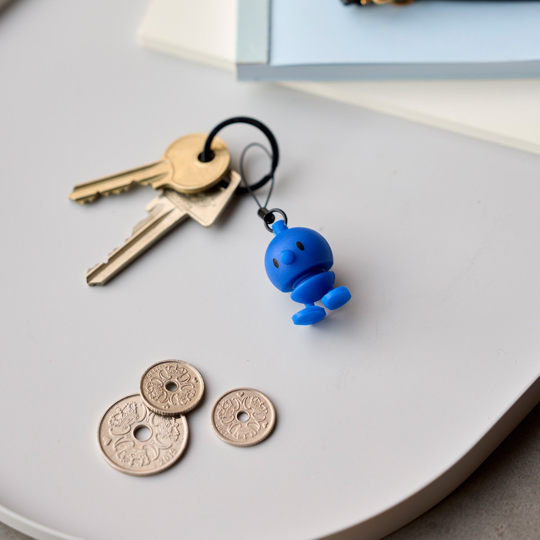 Bumble nøglering dark blue