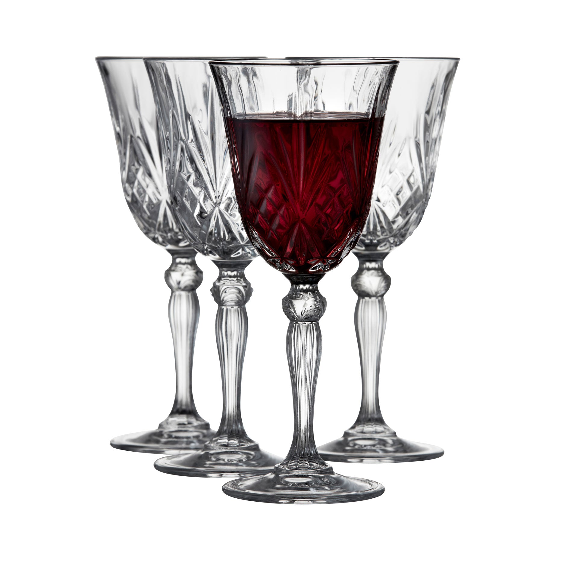 Melodia rødvinsglas 4 stk