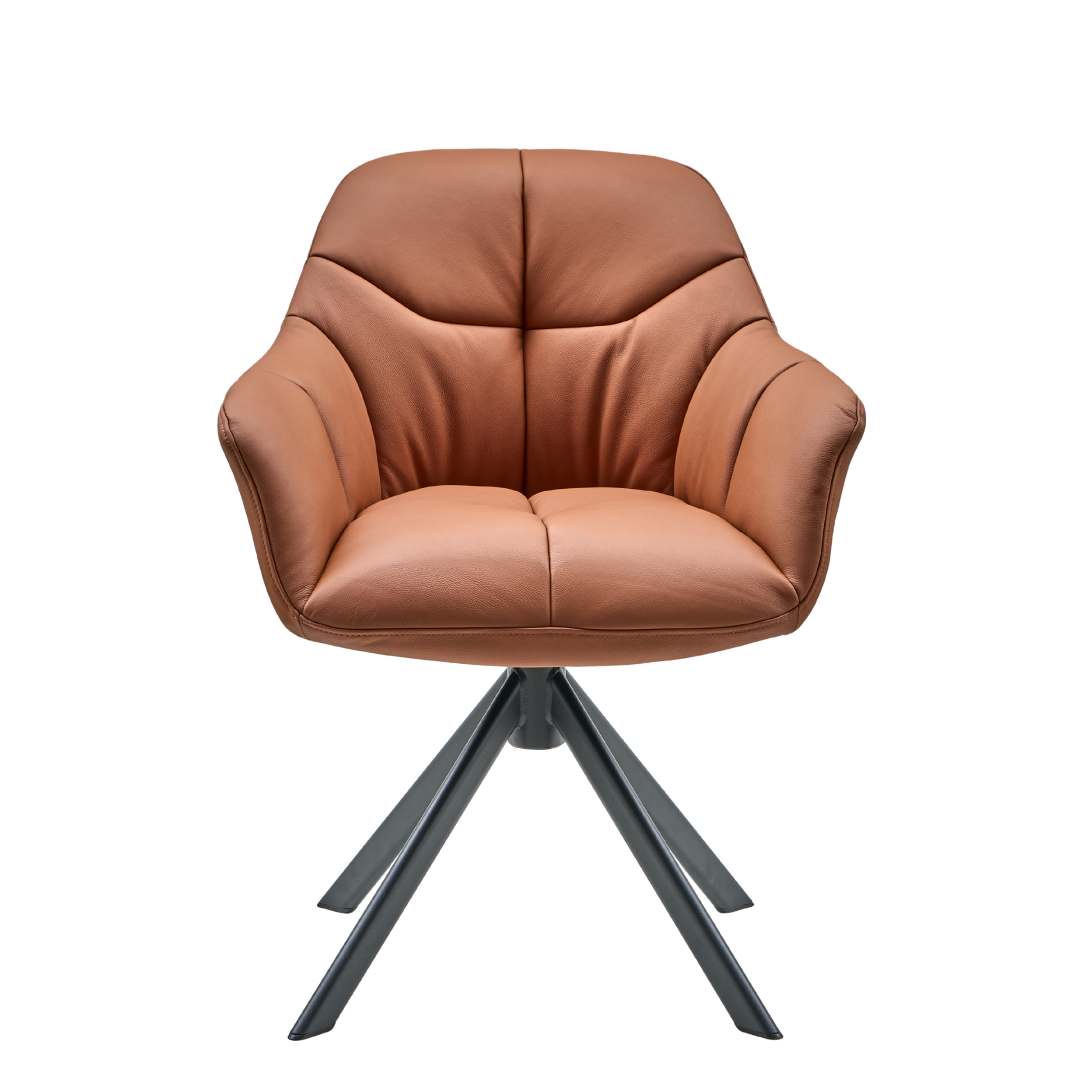 New Age Premium - læder m. drejeben (sort)