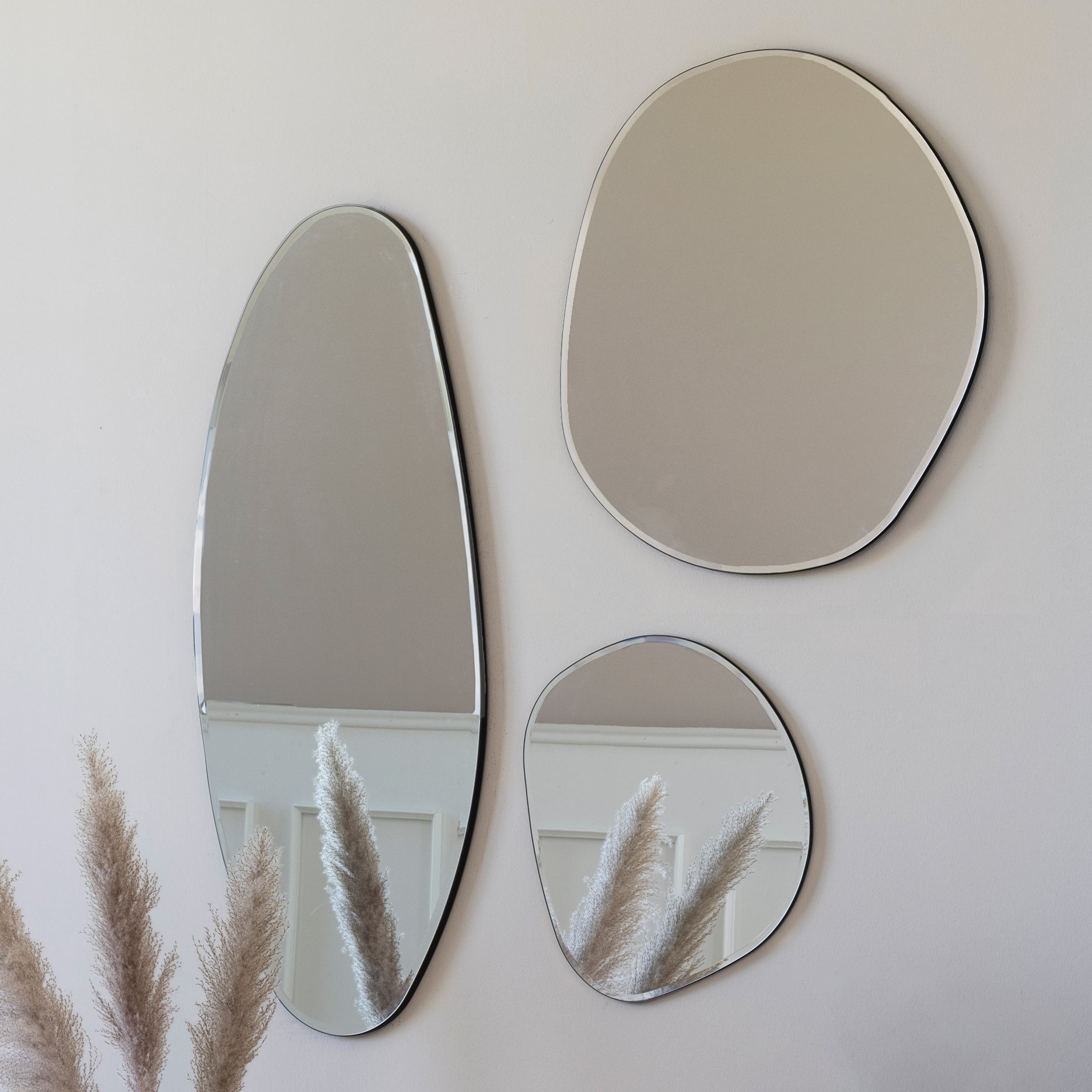 Terra spejl 50x50 cm