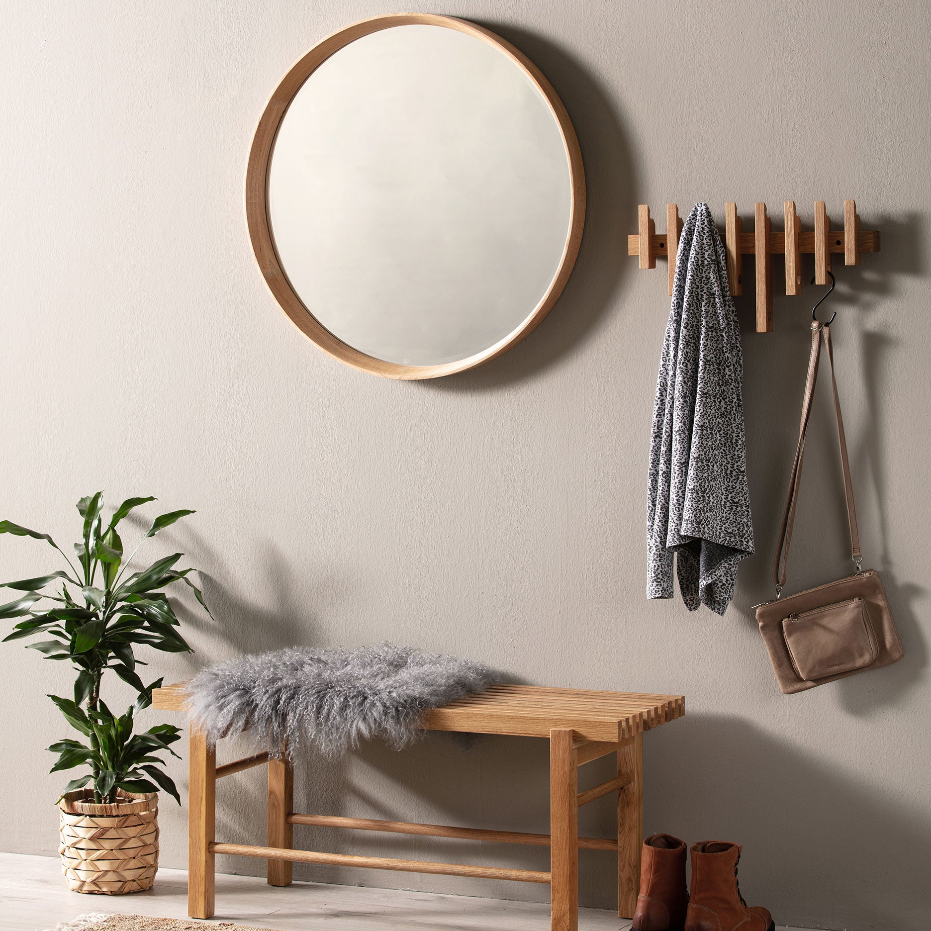 Samsø Vintage knagerække L50 cm