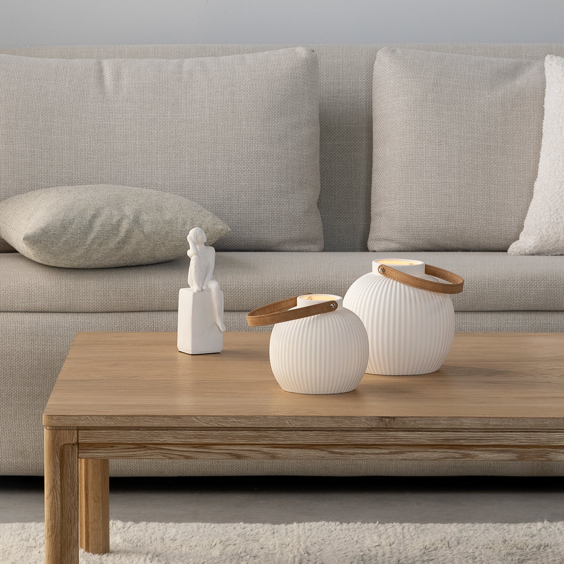 New Carver sofabord 90x90 cm - finer