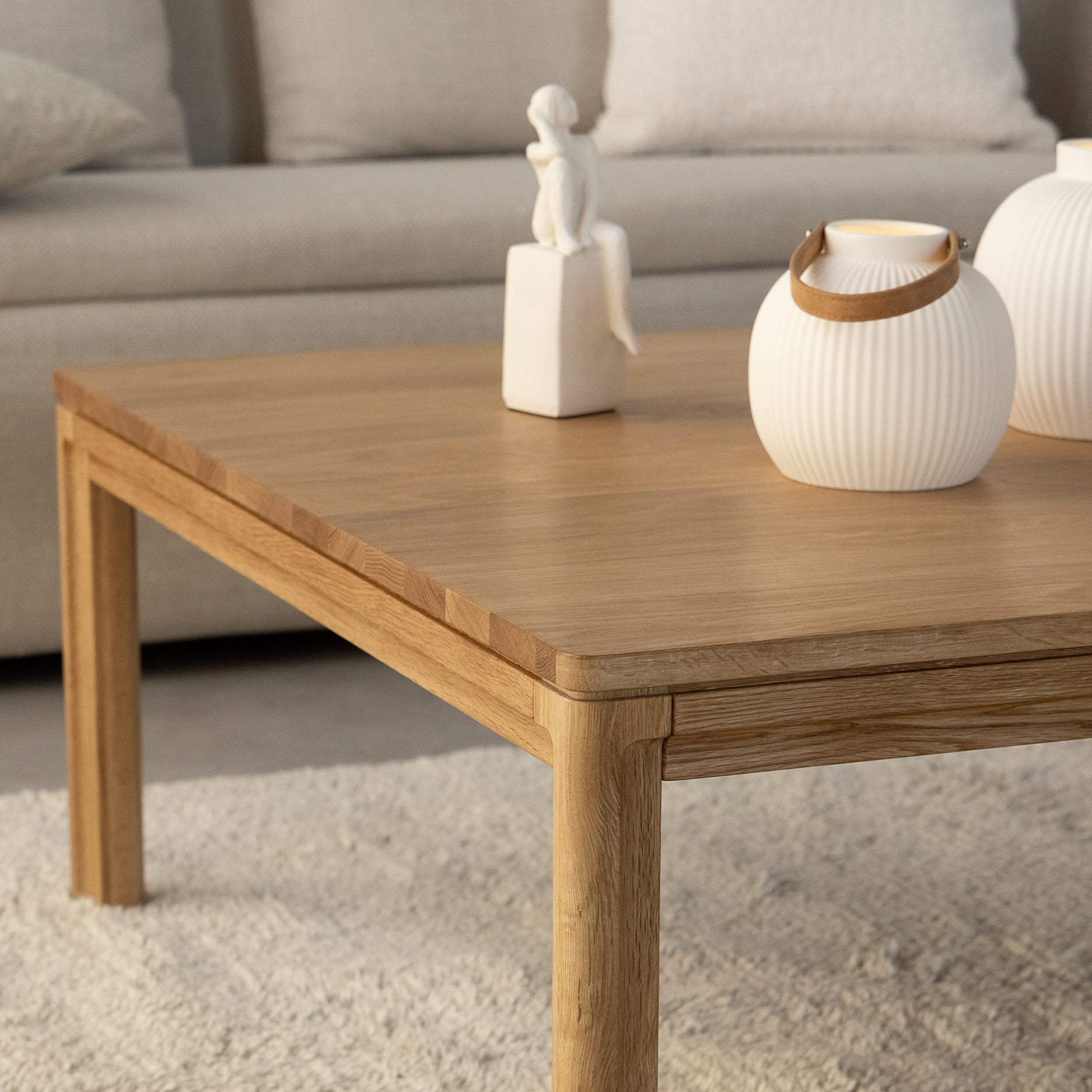 New Carver sofabord 90x90 cm - finer