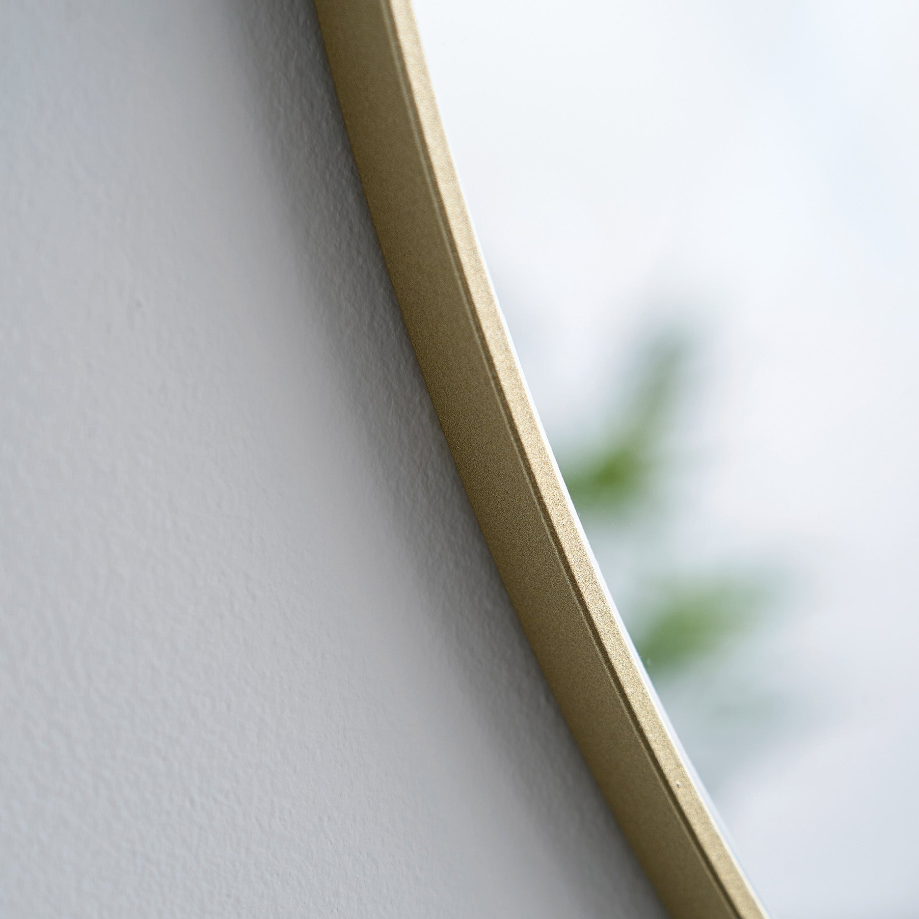 Moon II spejl - alu Ø80