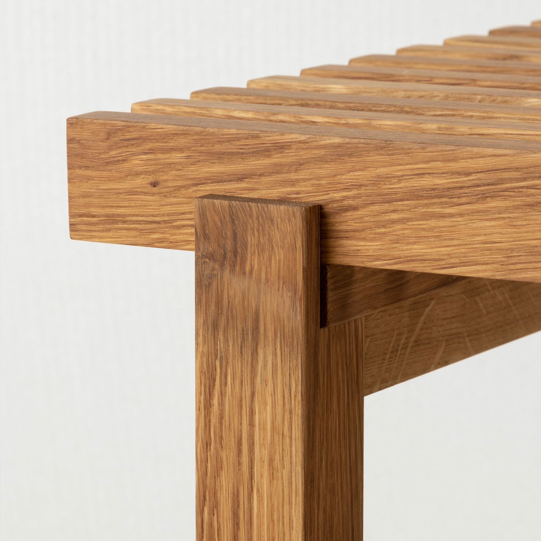 Samsø Vintage skammel FSC certificeret egetræ