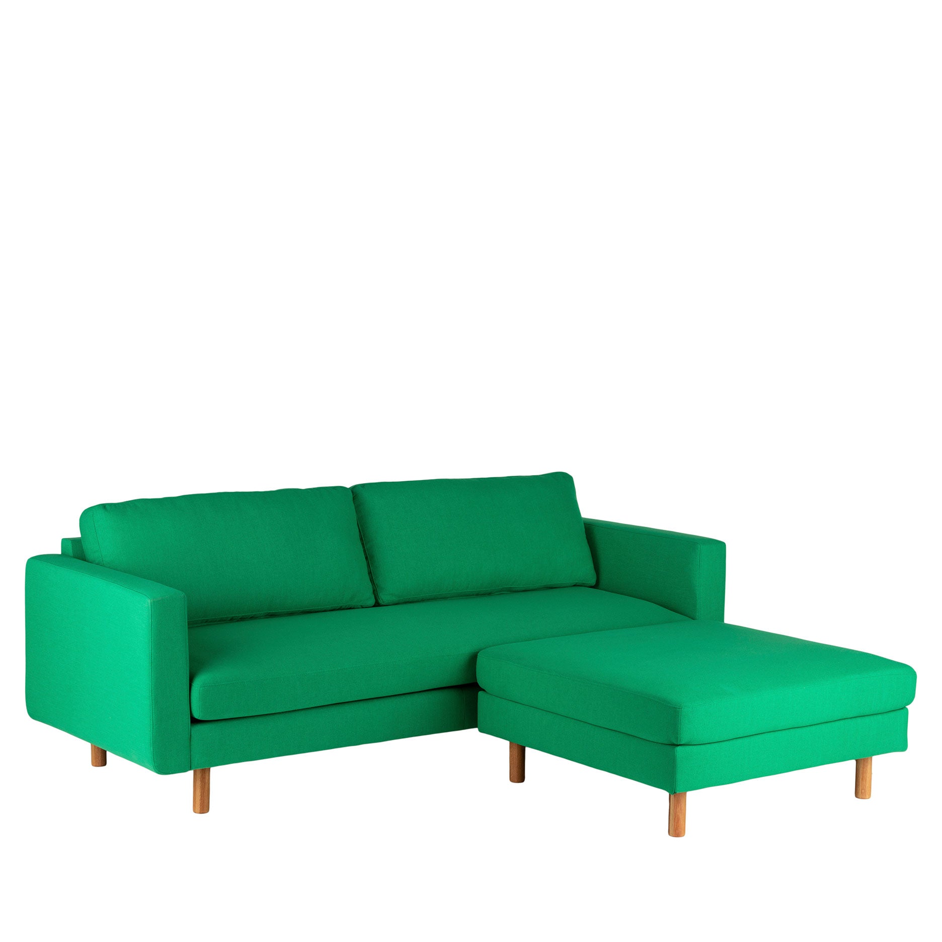 Stapleton Ottoman/puf grøn