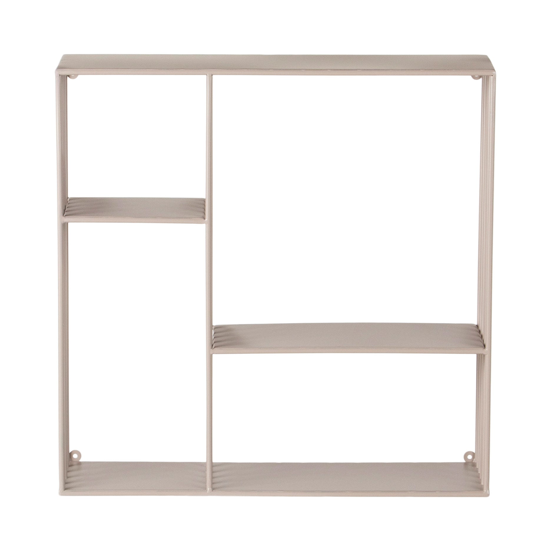 Nohr vægreol m. forskudte rum