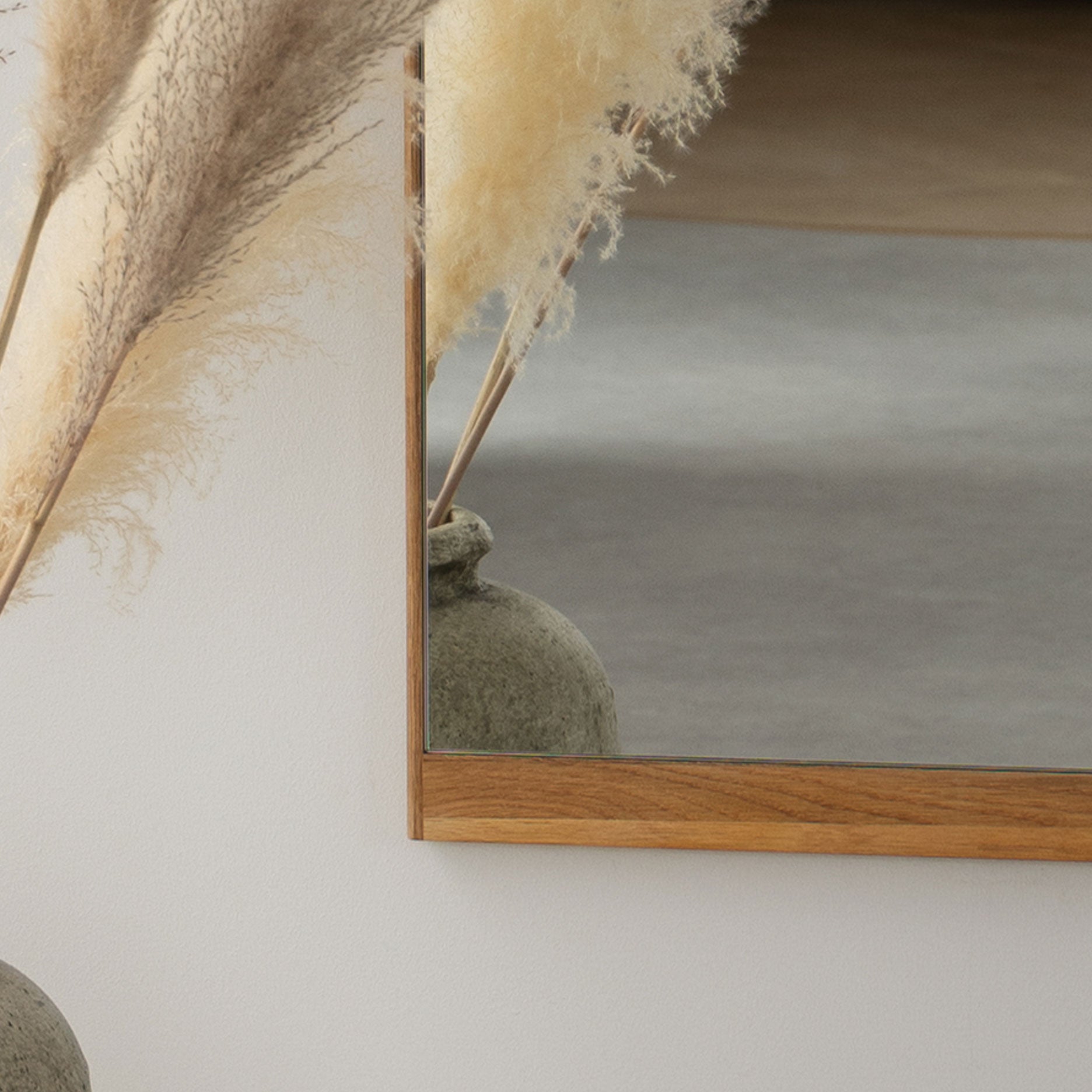 Wood spejl H140 cm