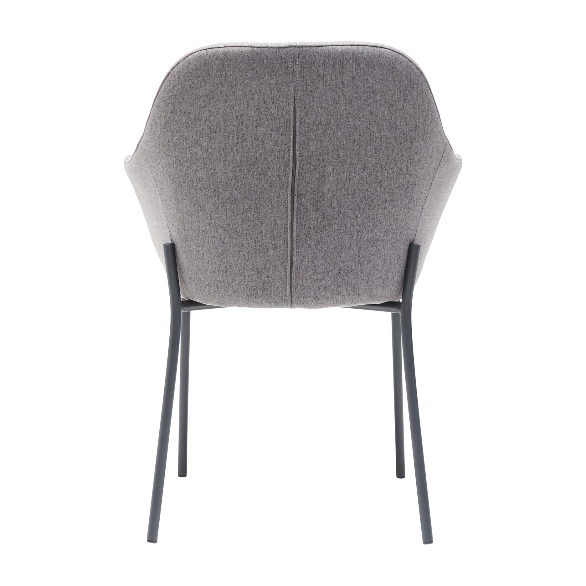 New Age spisebordsstol stof m. faste ben