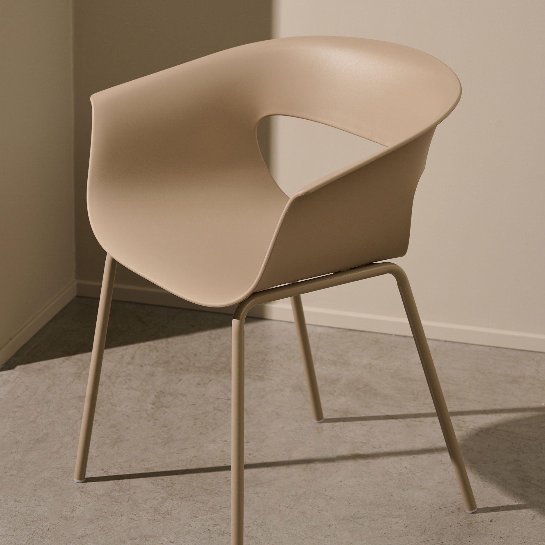 Messina spisebordsstol plast