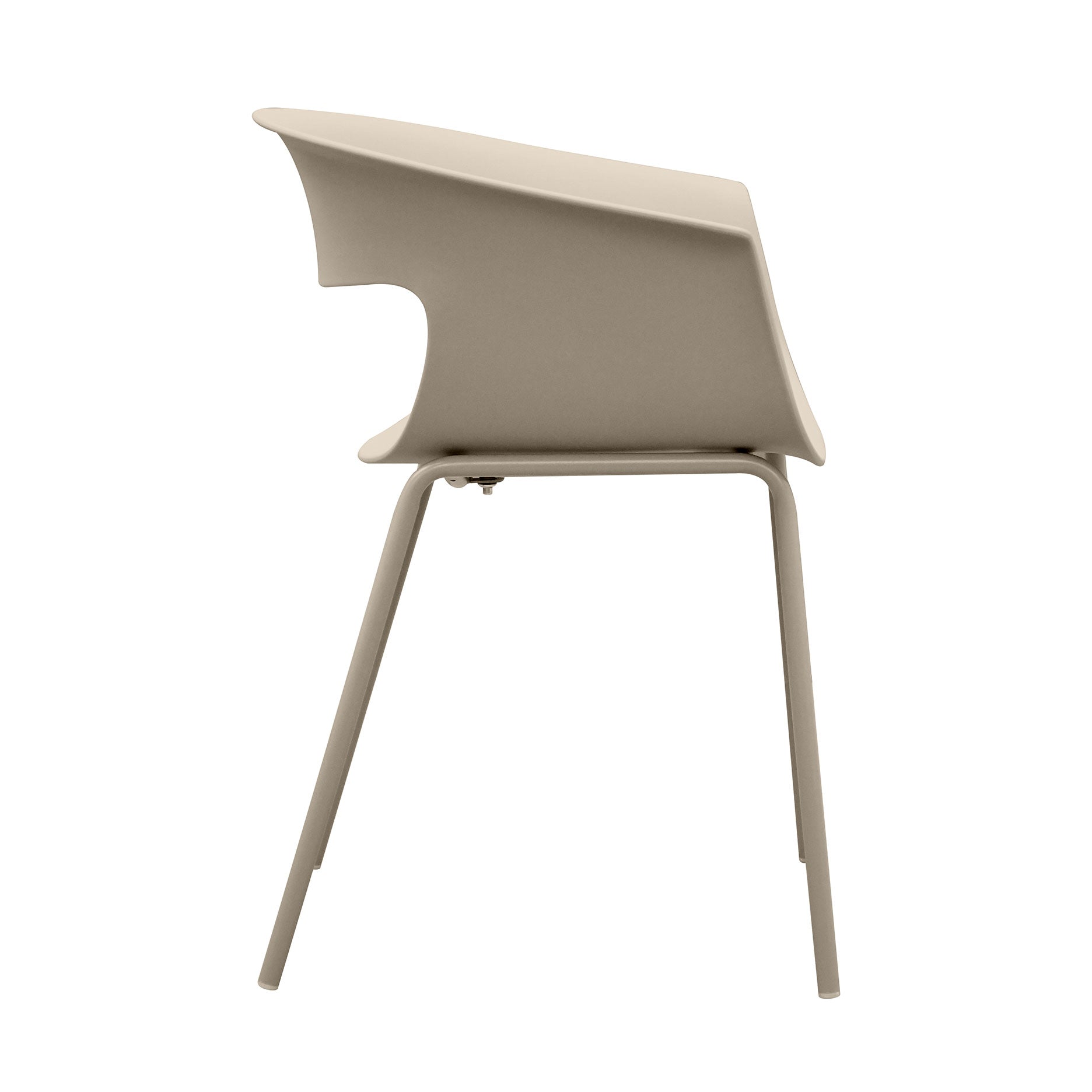 Messina spisebordsstol plast