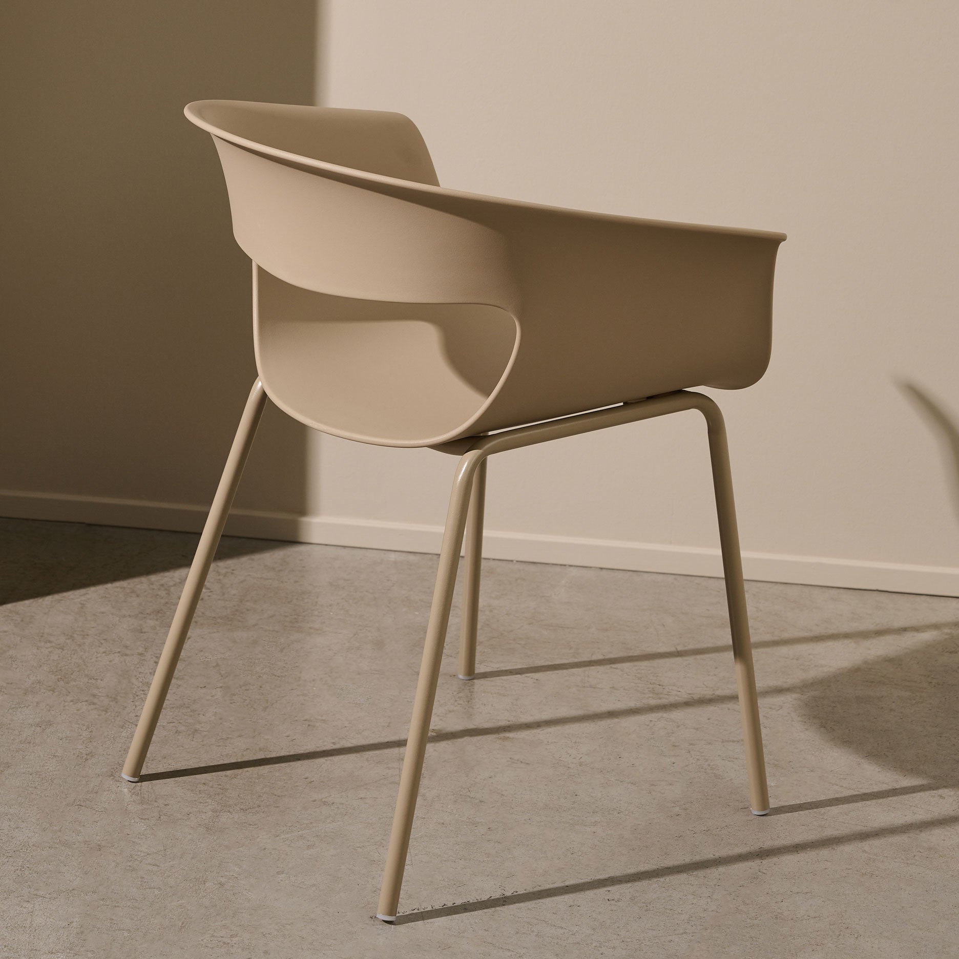 Messina spisebordsstol plast