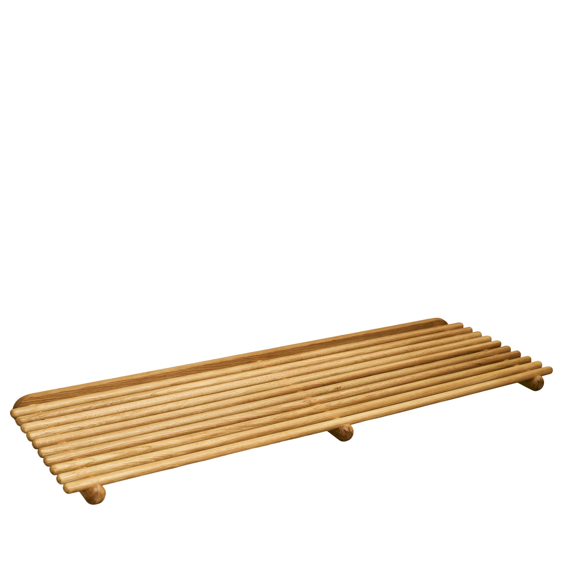 Wood II skohylde olieret - L92 cm