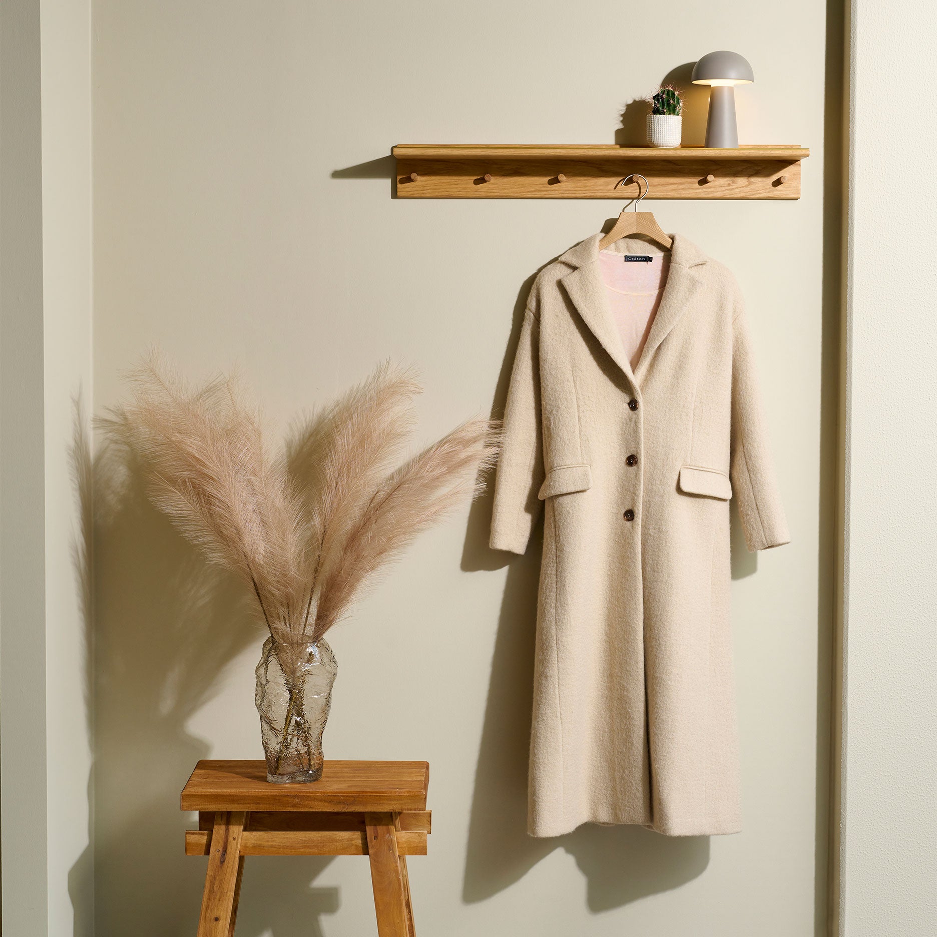 Wood II multi hylde olieret - L90 cm