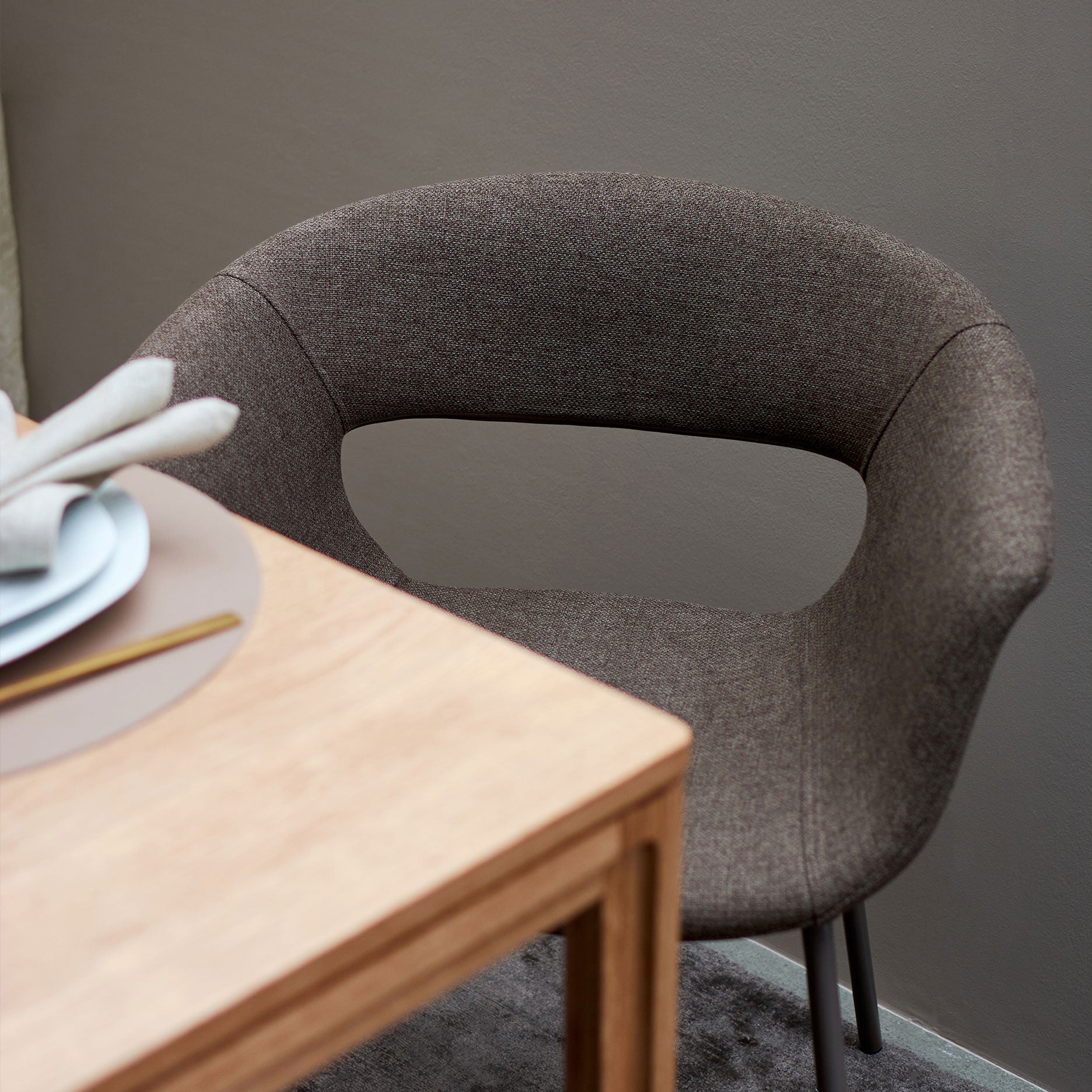 Messina spisebordsstol stof