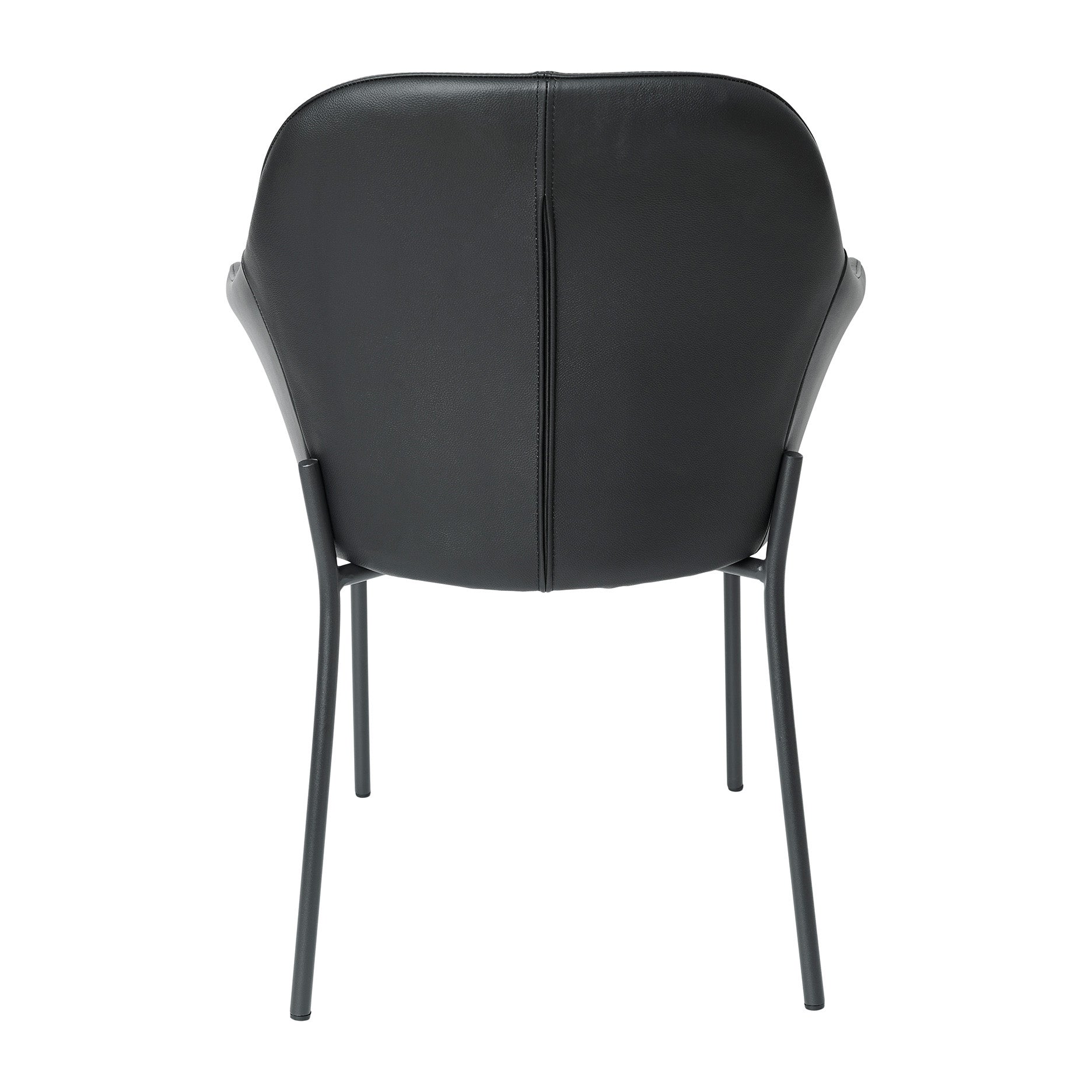 New Age spisebordsstol læder m.fast ben