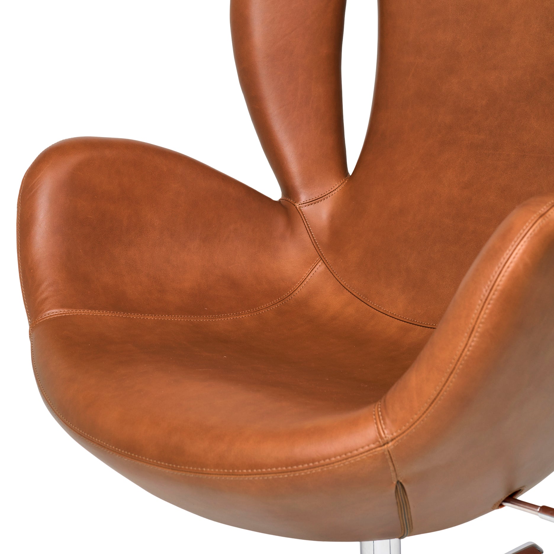 Champion drejestol - Læder