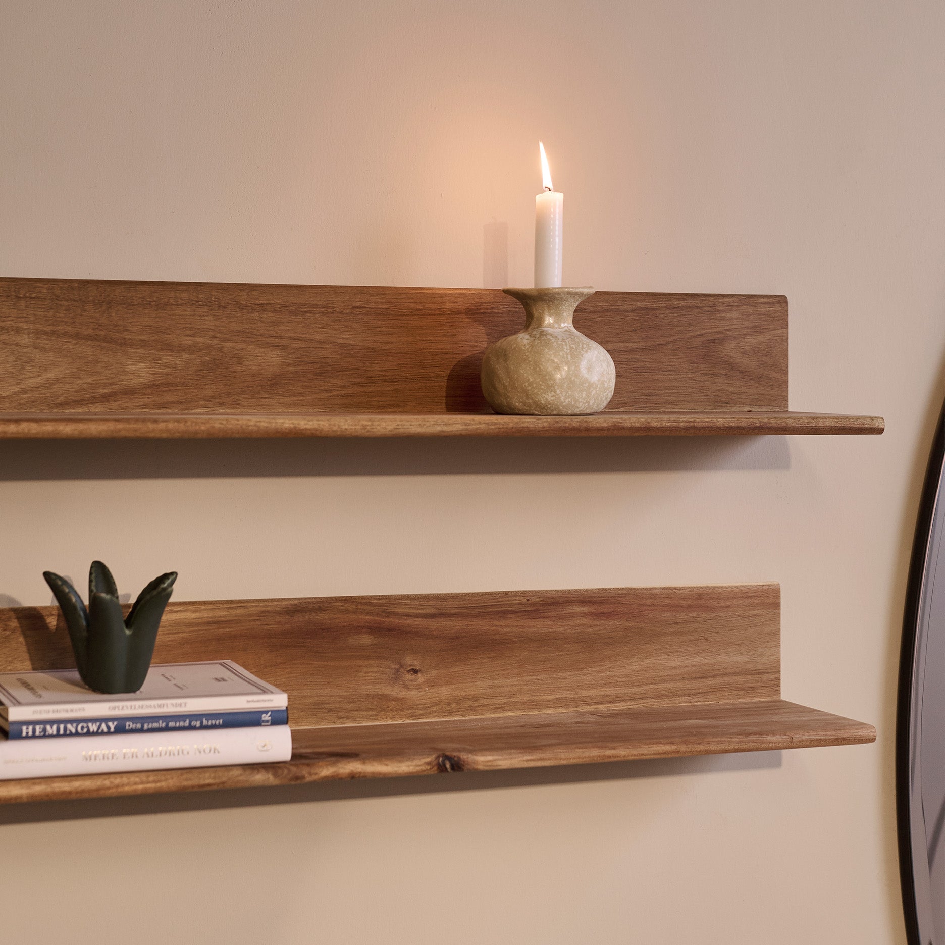 Wood II Hylde i Akacietræ L90 cm