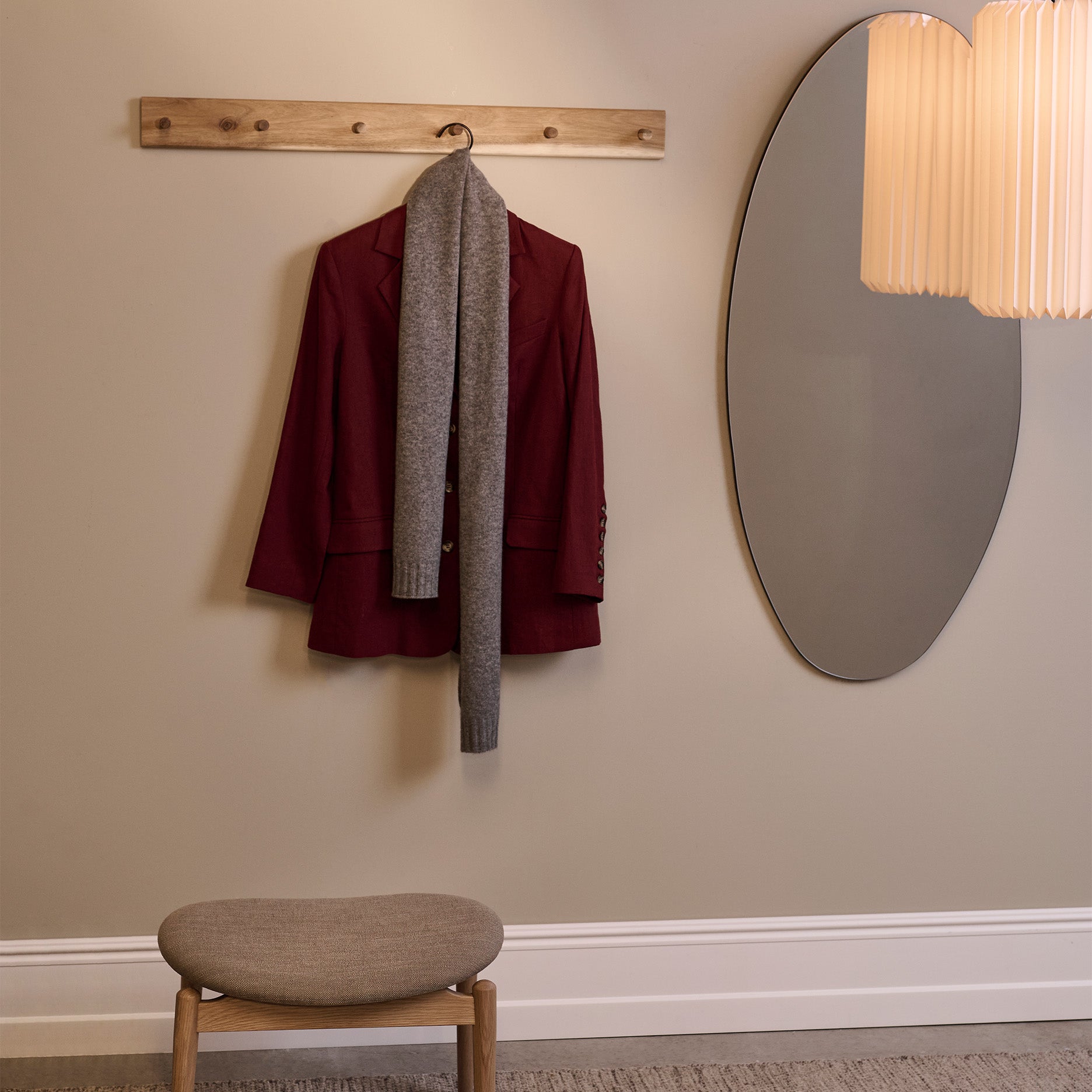 Wood II Knagrække i Akacietræ L90 cm